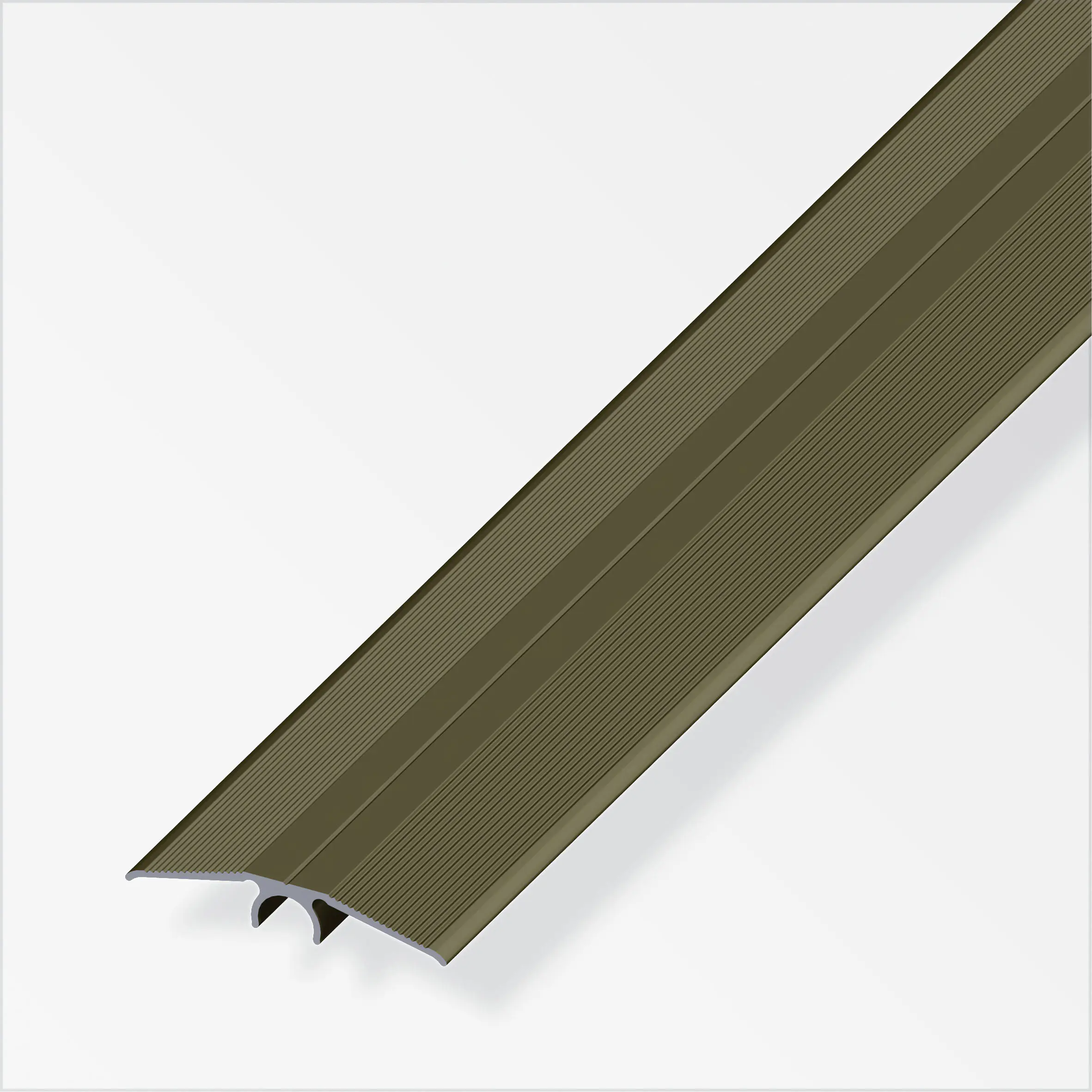 alfer Übergangsprofil 1 m, 46 mm Aluminium eloxiert bronze alfer Übergangsprofil 1 m, 46 mm Aluminium eloxiert bronze