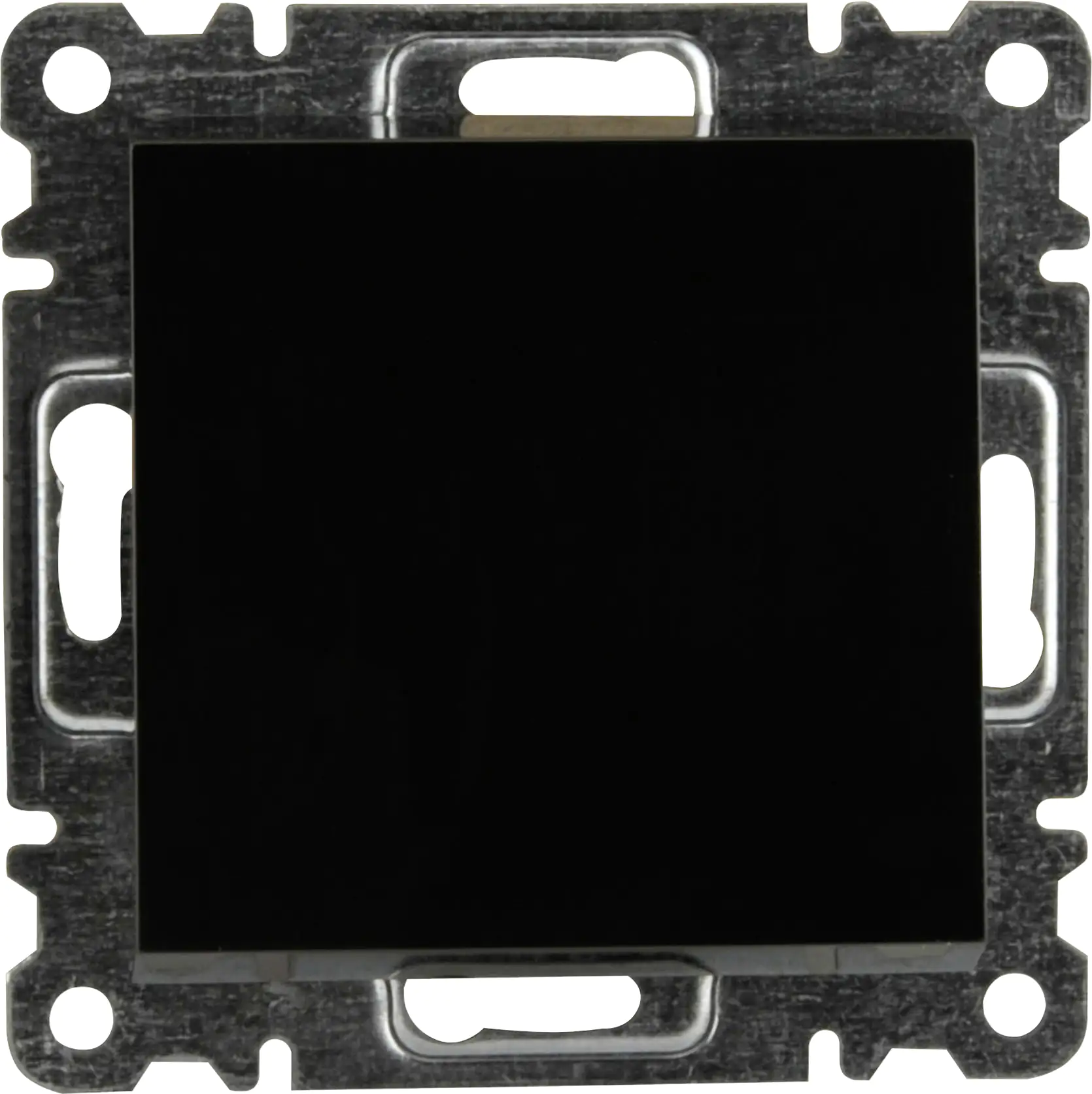 Unitec Kreuzschalter schwarz schwarz, Serie Karea Unitec Kreuzschalter schwarz schwarz, Serie Karea
