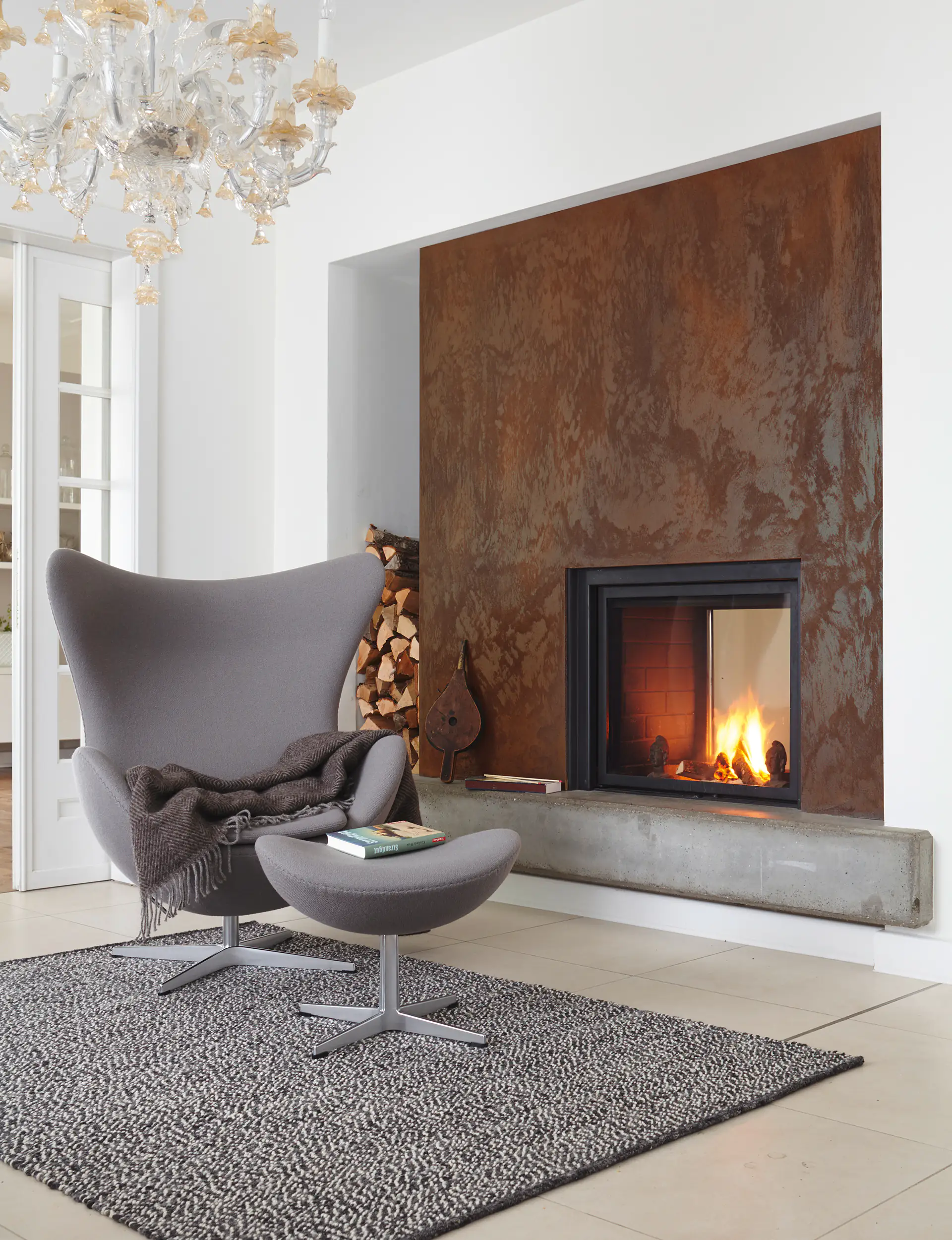 Alpina Innenfarbe Rost-Optik 0,7 L rostbraun und 0,5 L rostorange, glänzend