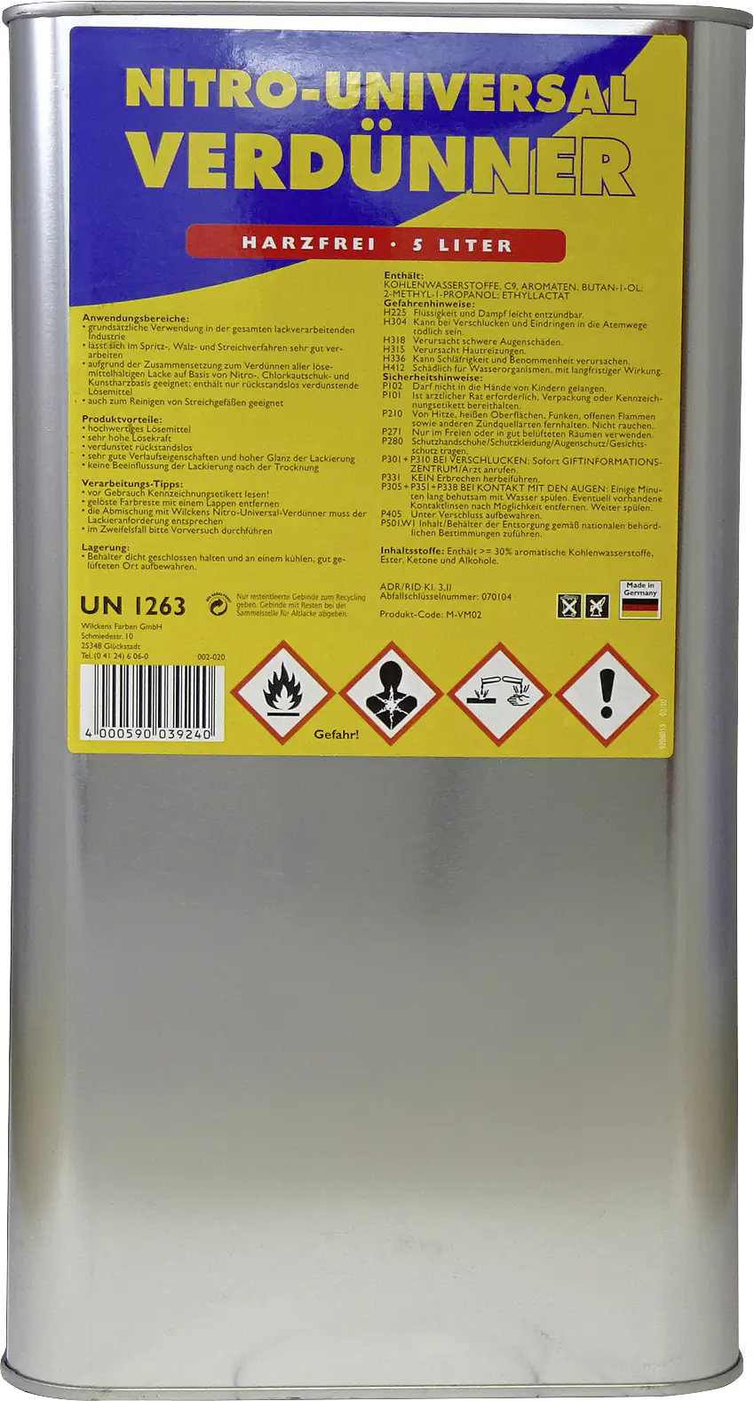 Nitro-Universal-Verdünner 5 L