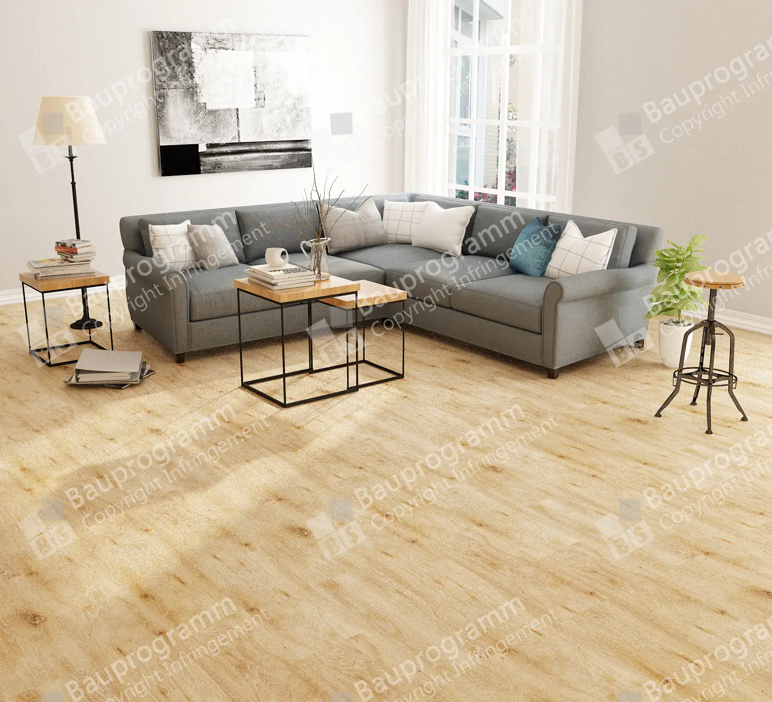 4012933394039 B.S. Bauprogramm Designboden Classic Oak Landhausdiele 122 x 23 cm 4 mm