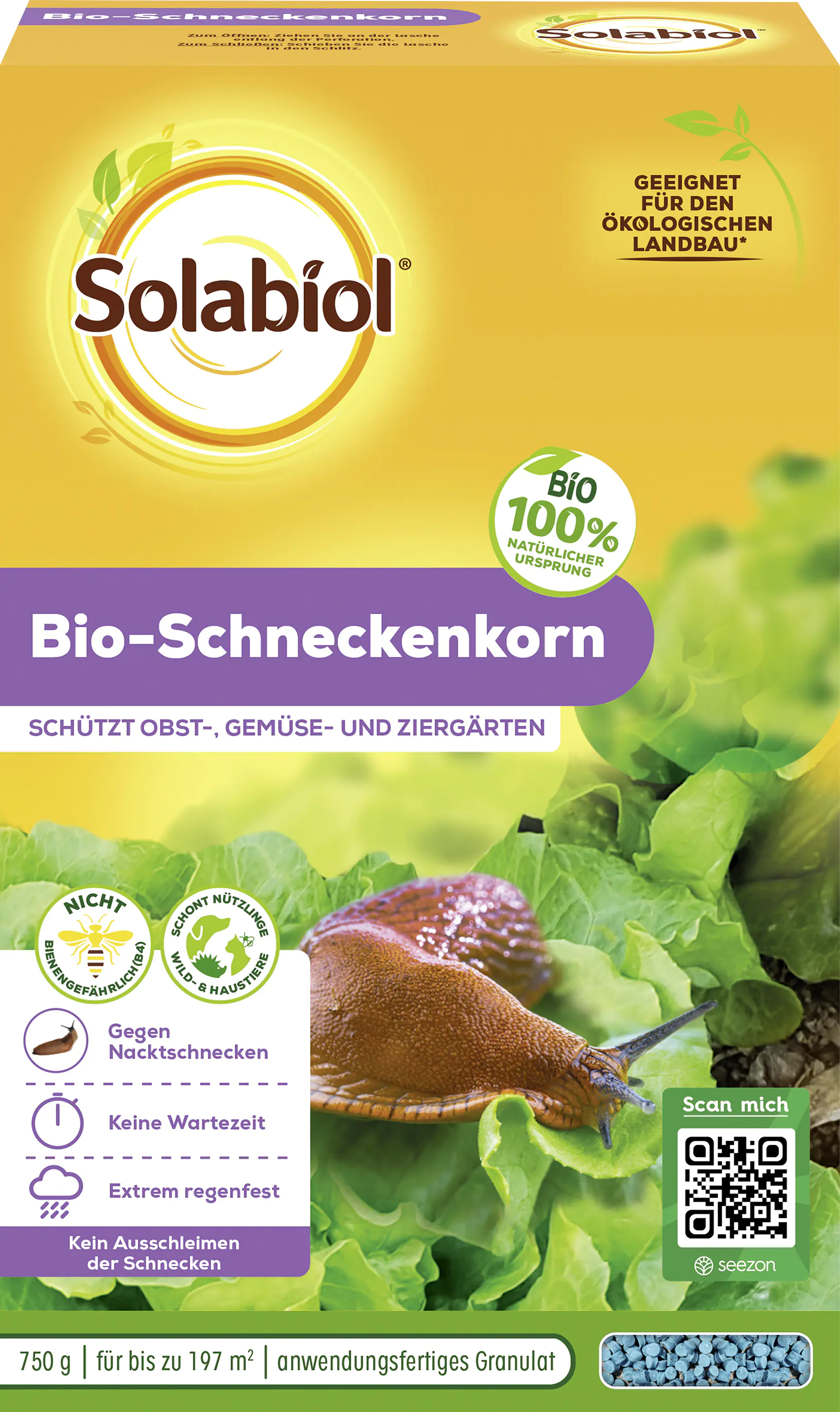 Solabiol Bio-Schneckenkorn 750 g