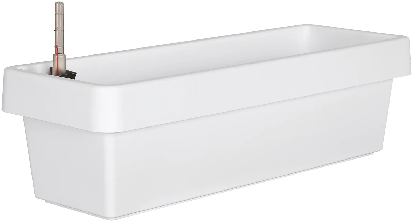 Geli Bewässerungsblumenkasten Viva Kunststoff weiß 60 cm 