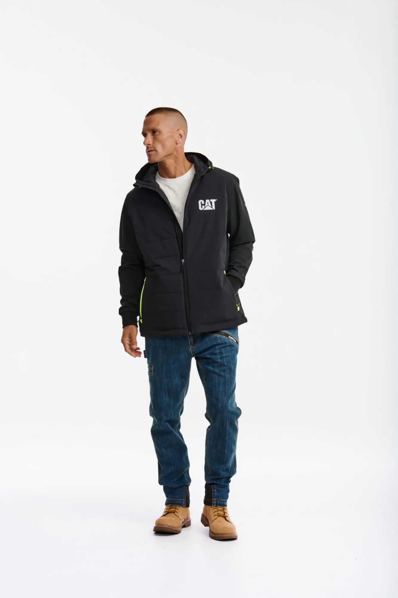 CAT Winterjacke Tech Hybrid schwarz CAT Winterjacke Tech Hybrid schwarz