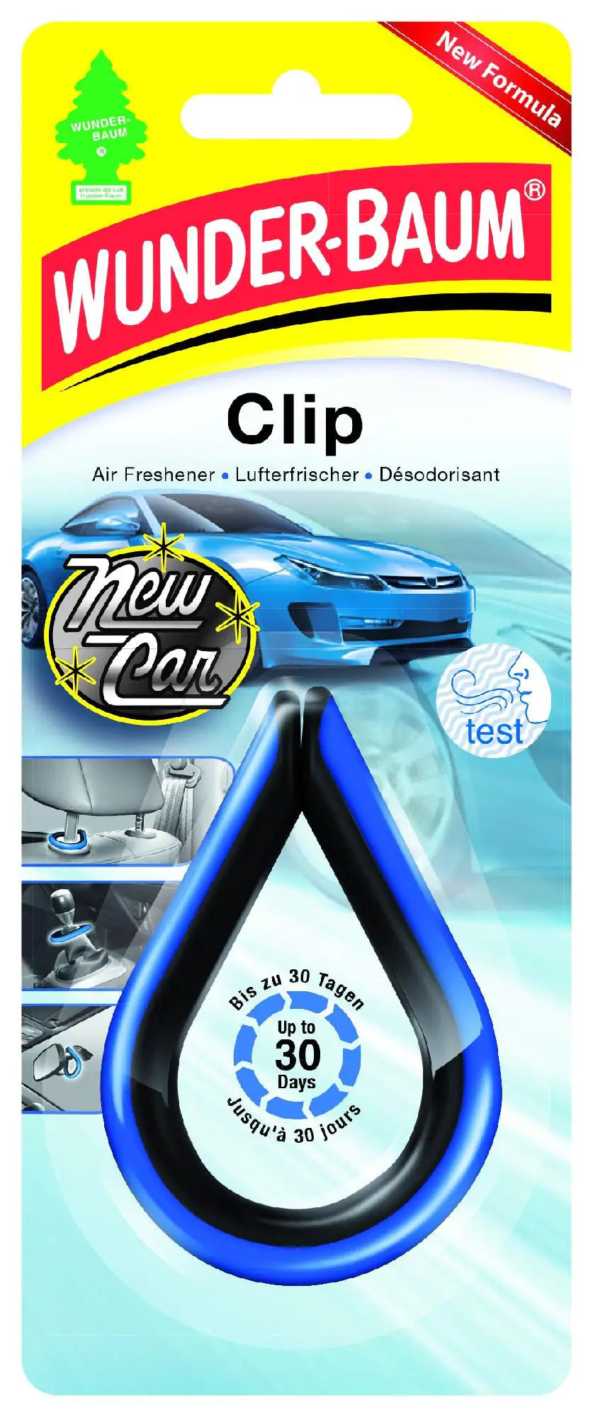 Wunderbaum Lufterfrischer Clip New Car Wunderbaum Lufterfrischer Clip New Car