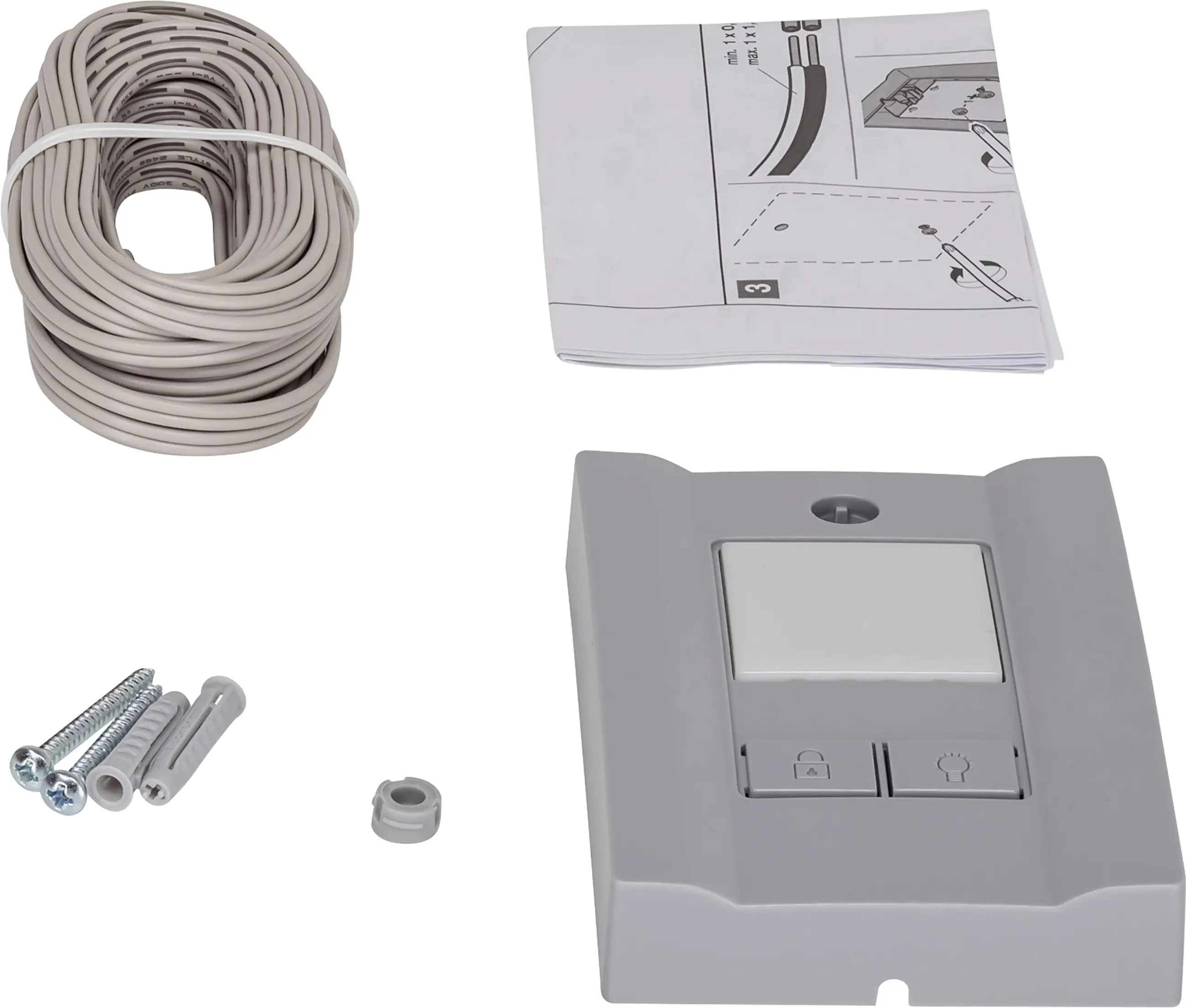 EcoStar Garagentorantrieb Liftronic 800-2 mit 2 Handsender, Innentaster, Funk-Codetaster