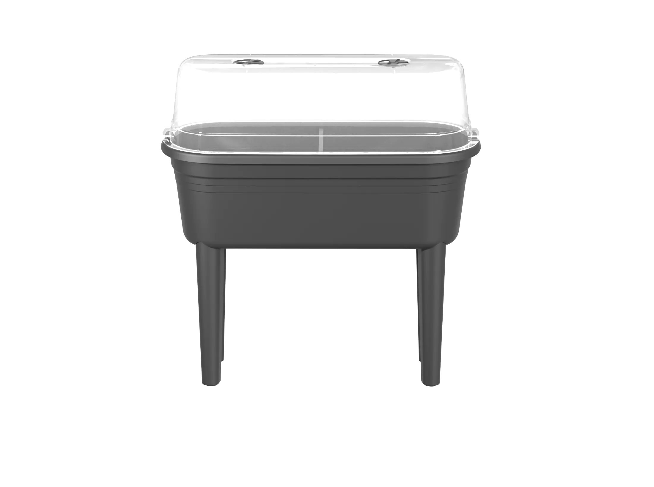 Florus Anzuchttisch Set 79,5 x 37 x 78 cm grau Florus Anzuchttisch Set 79,5 x 37 x 78 cm grau