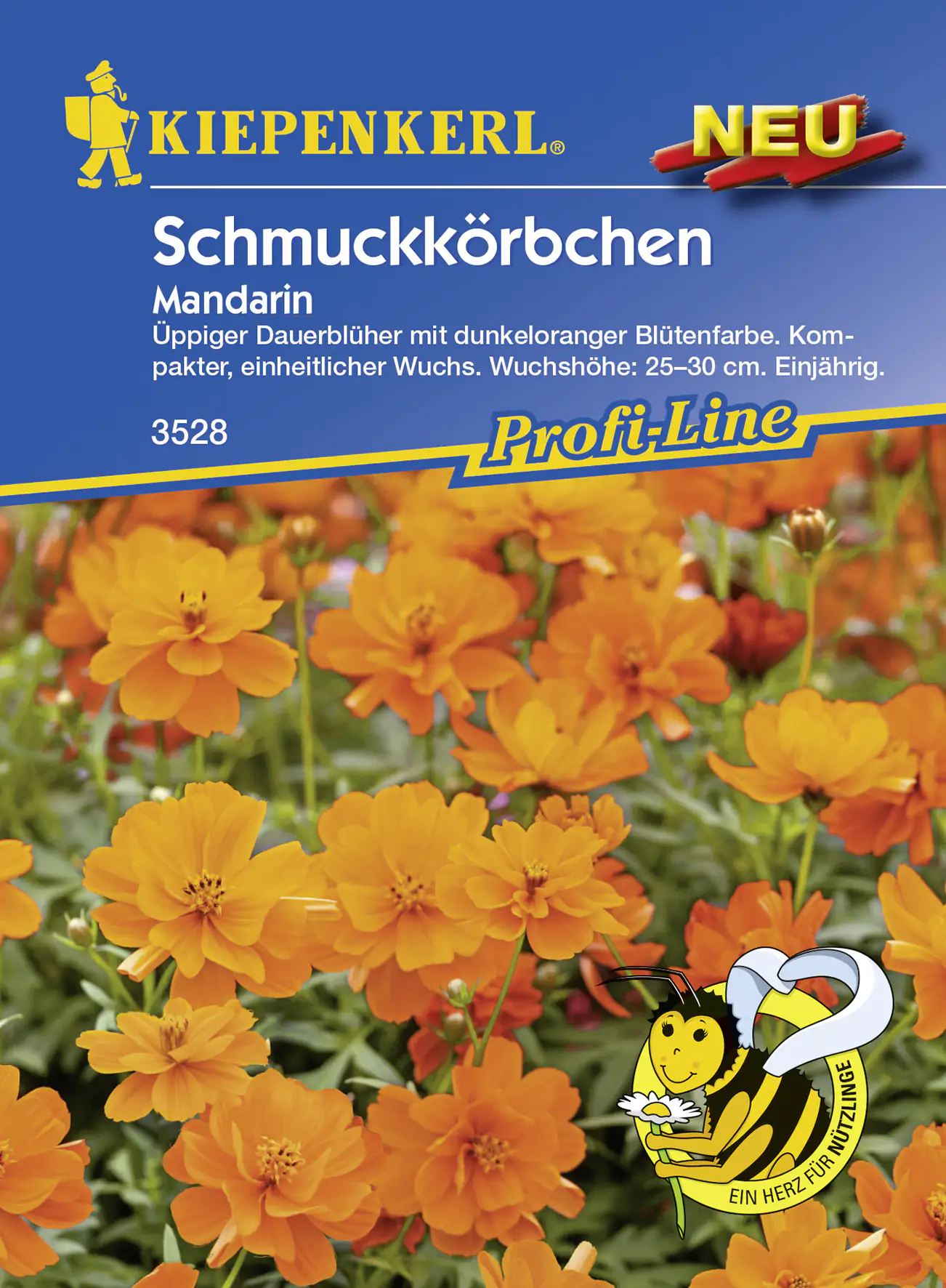 4000159185289 Kiepenkerl Schmuckkörbchen Mandarin Inhalt reicht für ca. 30 Pflanzen