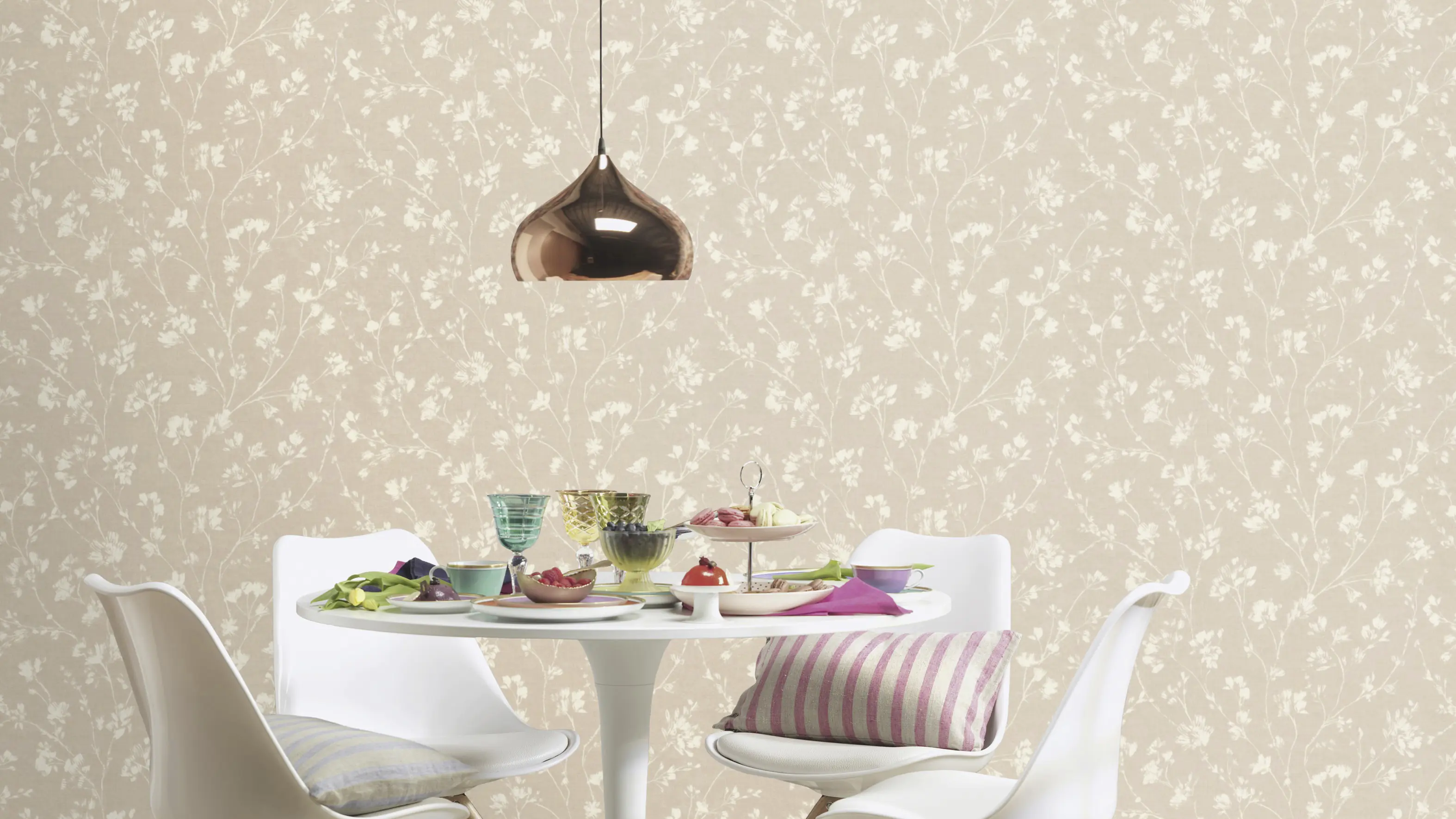 Rasch Vliestapete 463811 Selection Blüten beige-creme, 10,05 x 0,53 m Rasch Vliestapete 463811 Selection Blüten beige-creme, 10,05 x 0,53 m