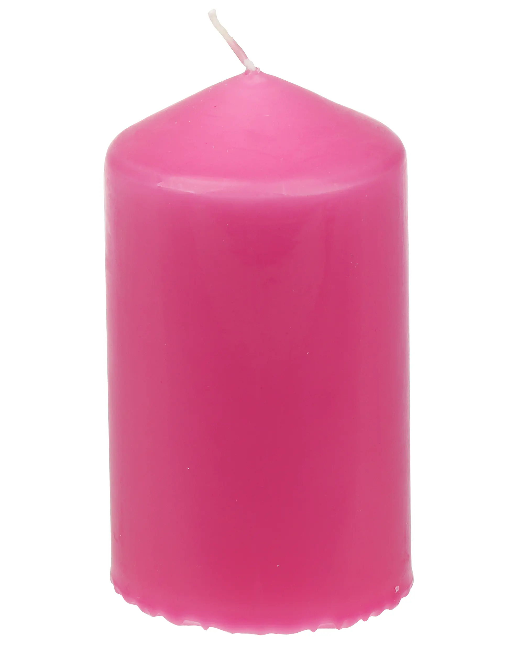 Steinhart Stumpenkerze Ø 5,7 x 10 cm pink 