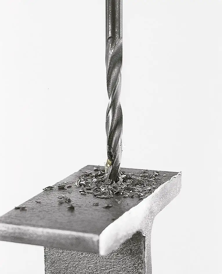 Wolfcraft Metallbohrer HSS rollgewalzt 7510010 Ø 8 mm Rundschaft