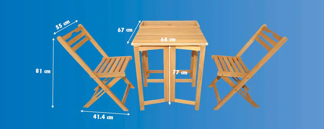 TrendLine Balkon Set Alcudia 3 teilig TrendLine Balkon Set Alcudia 3 teilig