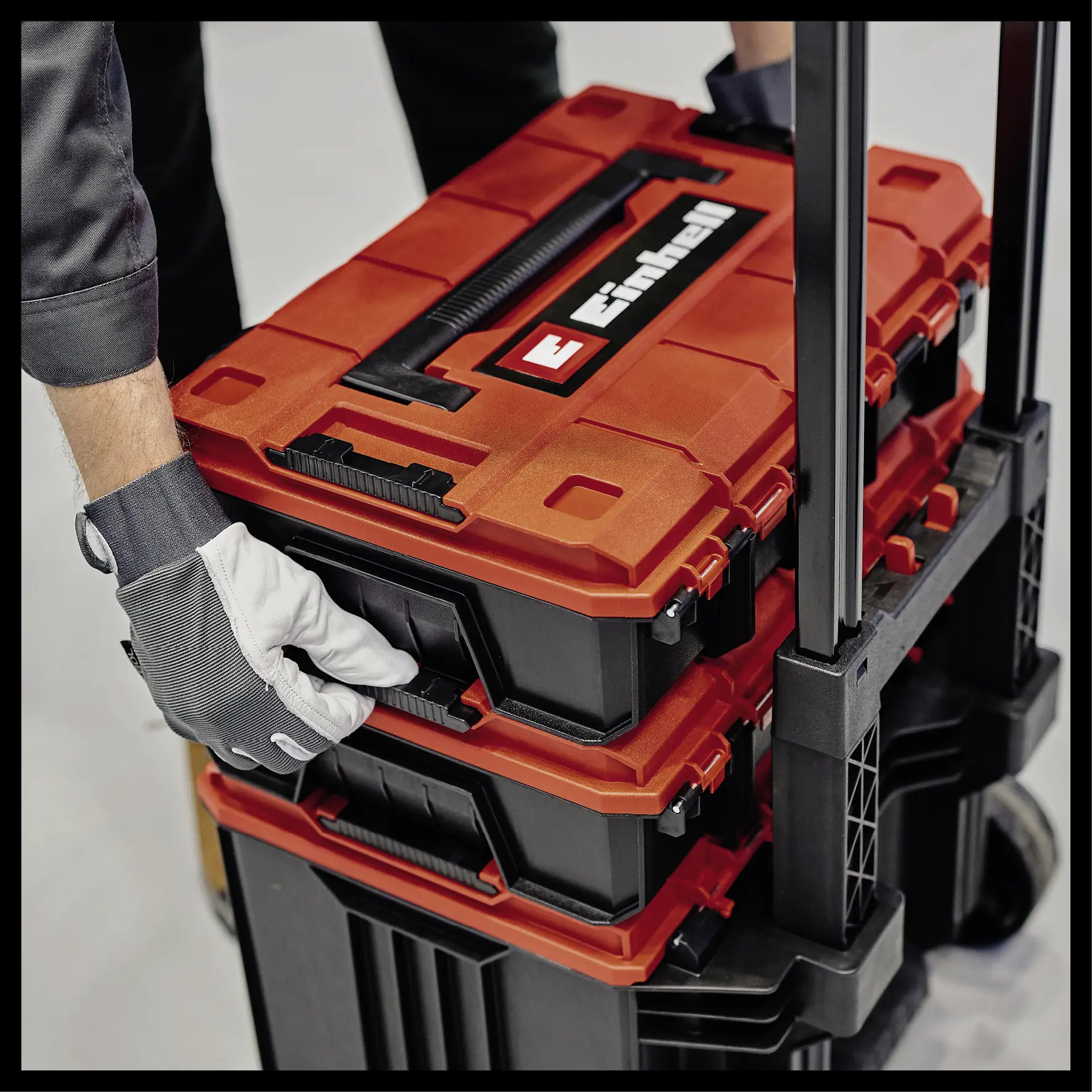 Einhell Systembox E-Case L rollbar