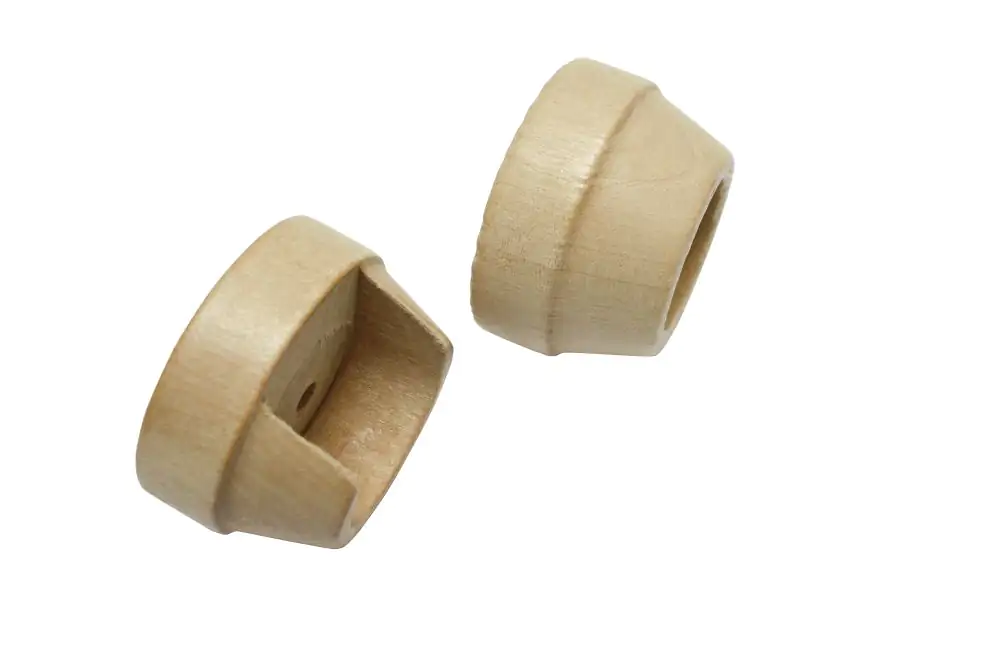 Gardinia Wandlager Lugano natur, Ø 28 mm, 2-er Pack