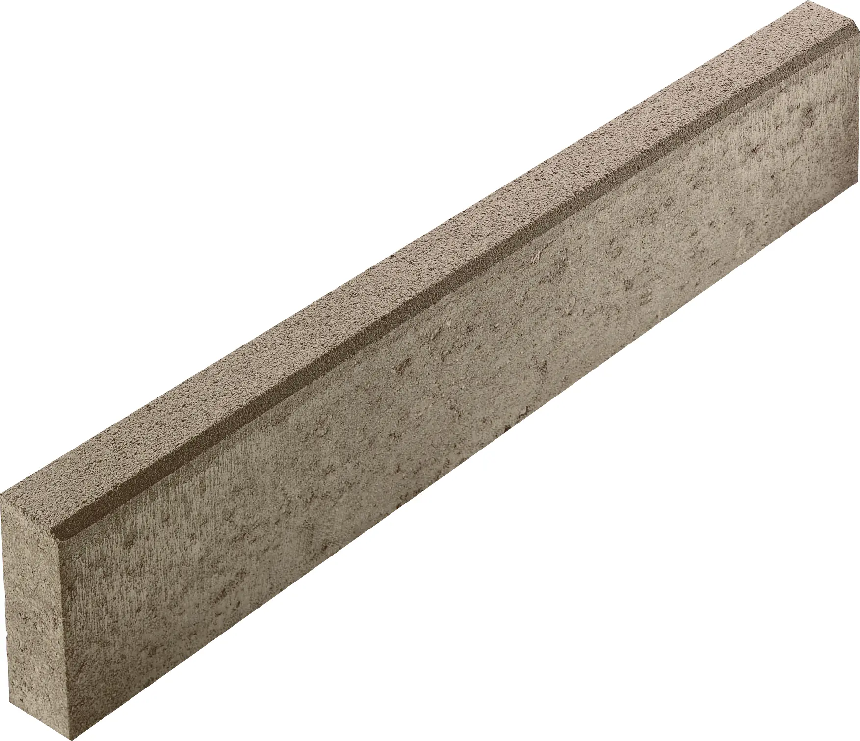 Kann Tiefbordstein 100 x 25 x 8 cm braun