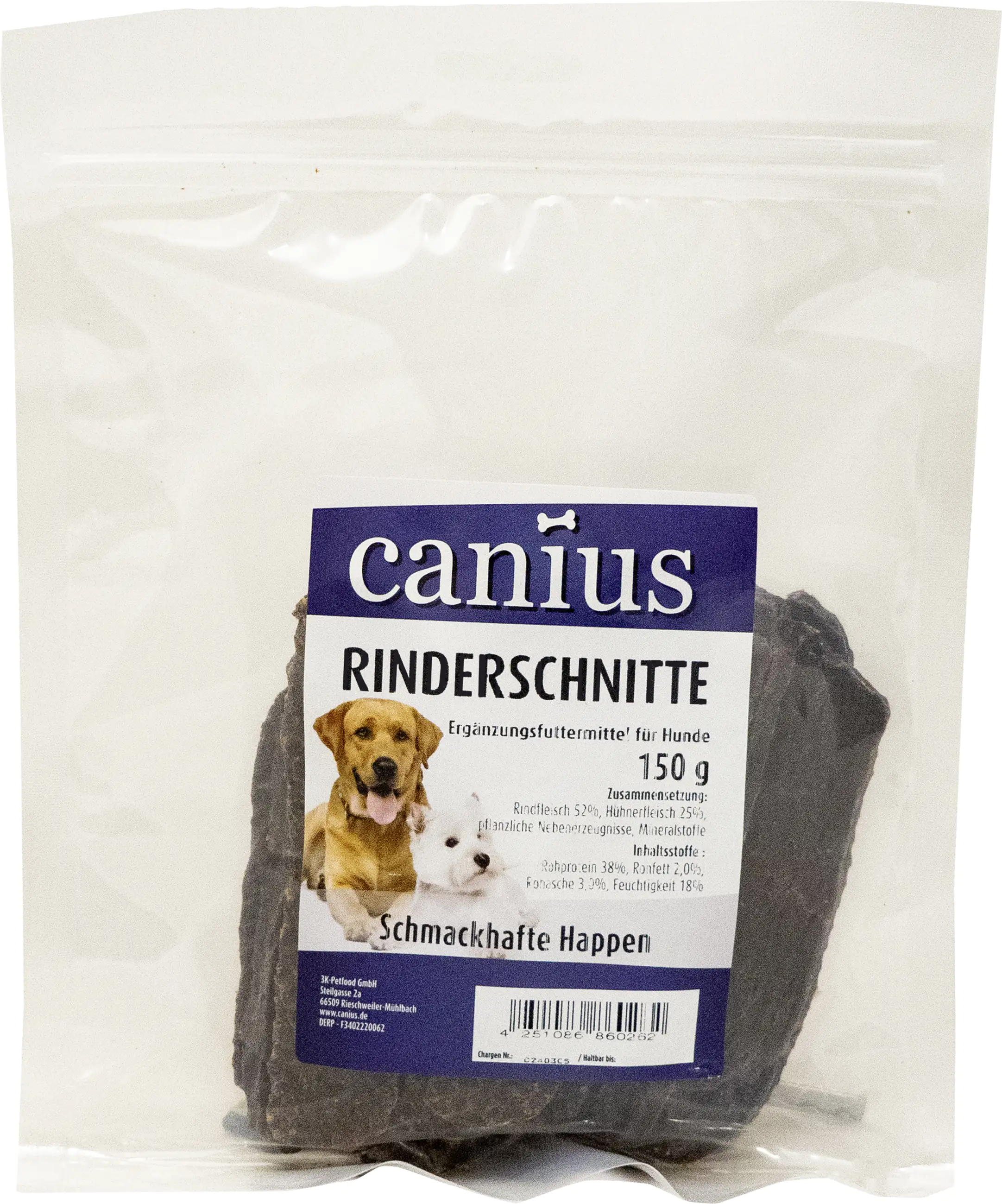 Canius Rinderschnitte 150 g