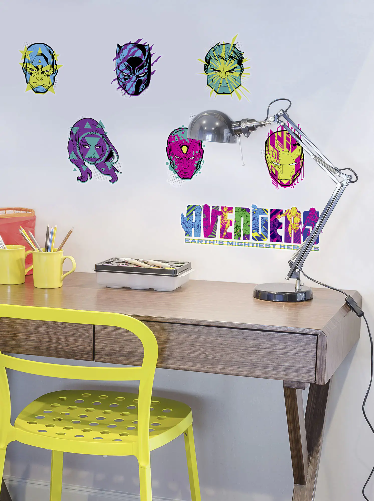Komar Dekosticker Avengers Heroes 100 x 70 cm Komar Dekosticker Avengers Heroes 100 x 70 cm