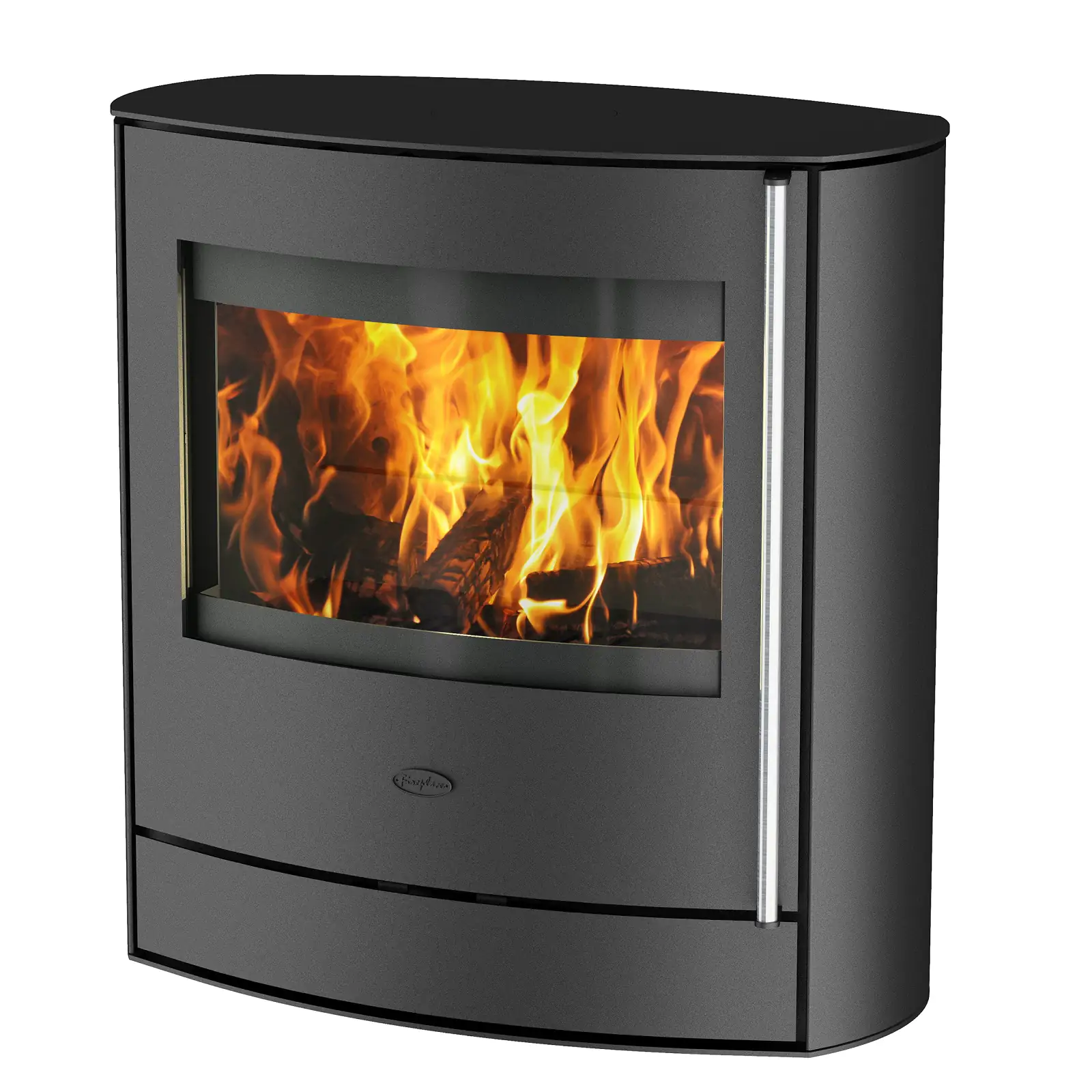 Fireplace Kaminofen Adamis Stahl, schwarz, 7 kW Fireplace Kaminofen Adamis Stahl, schwarz, 7 kW