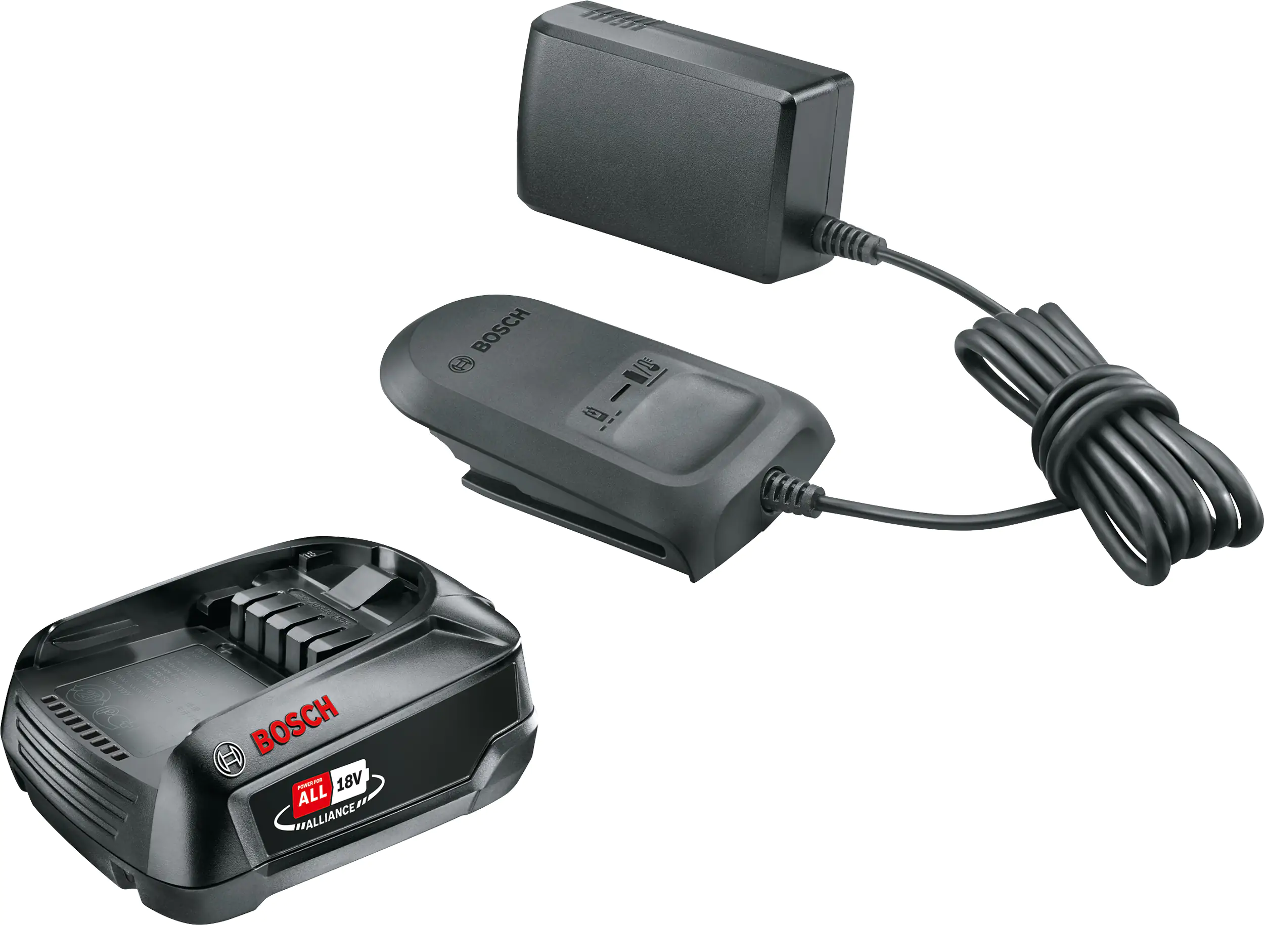 4053423218626 Bosch Akku-Starter-Set 18 V 2,5 Ah mit Akku & Ladegerät