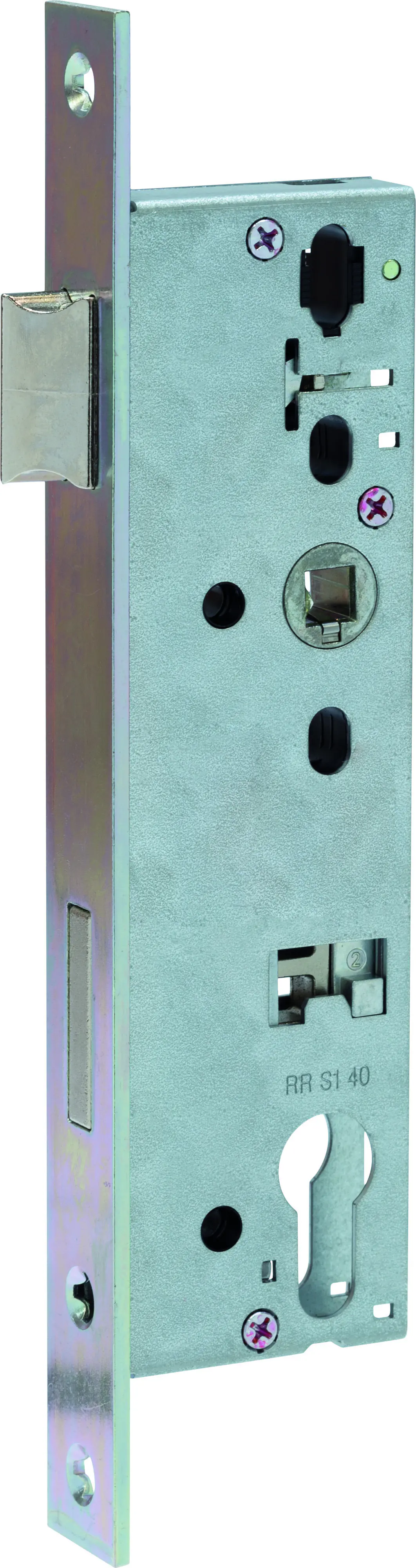 Einsteckschloss für Rohrrahmentüren ESR PZ LR Z 45 92 24 SB