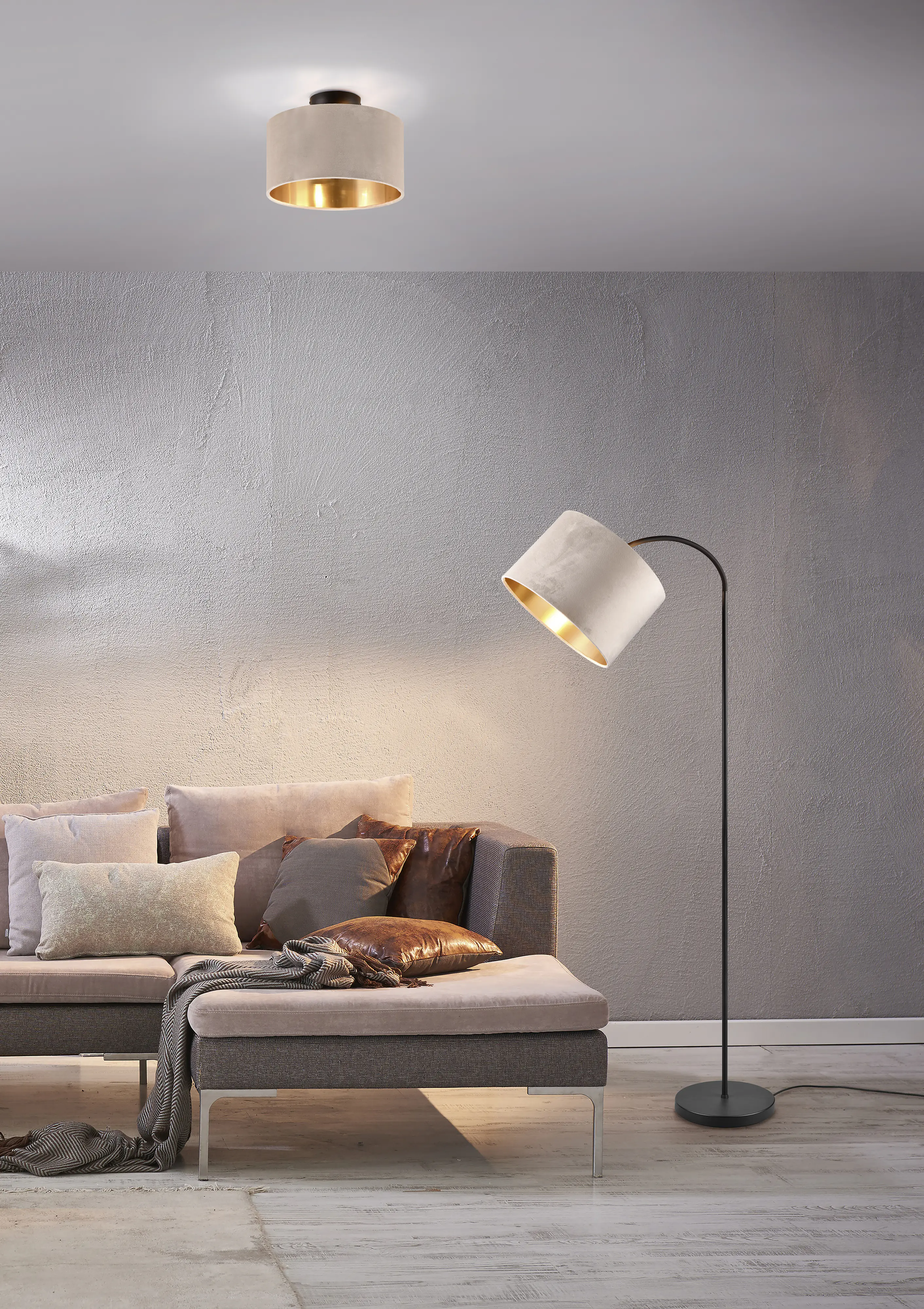 Trio Deckenleuchte Julieta Metall 