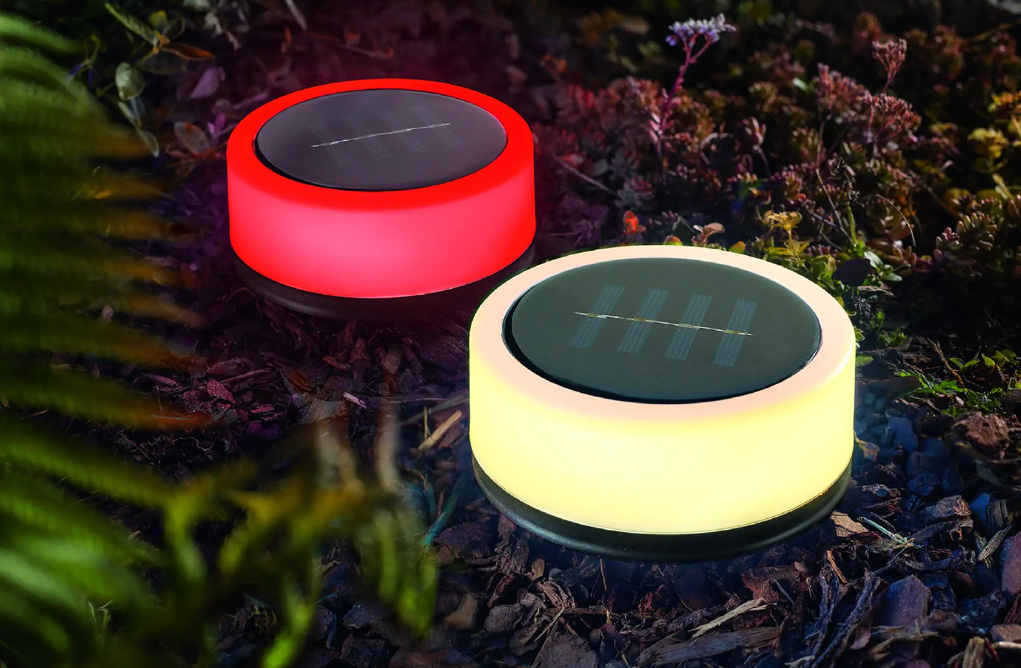 TrendLine LED Solar-Bodenleuchte mit Farbwechsler mit Erdspieß