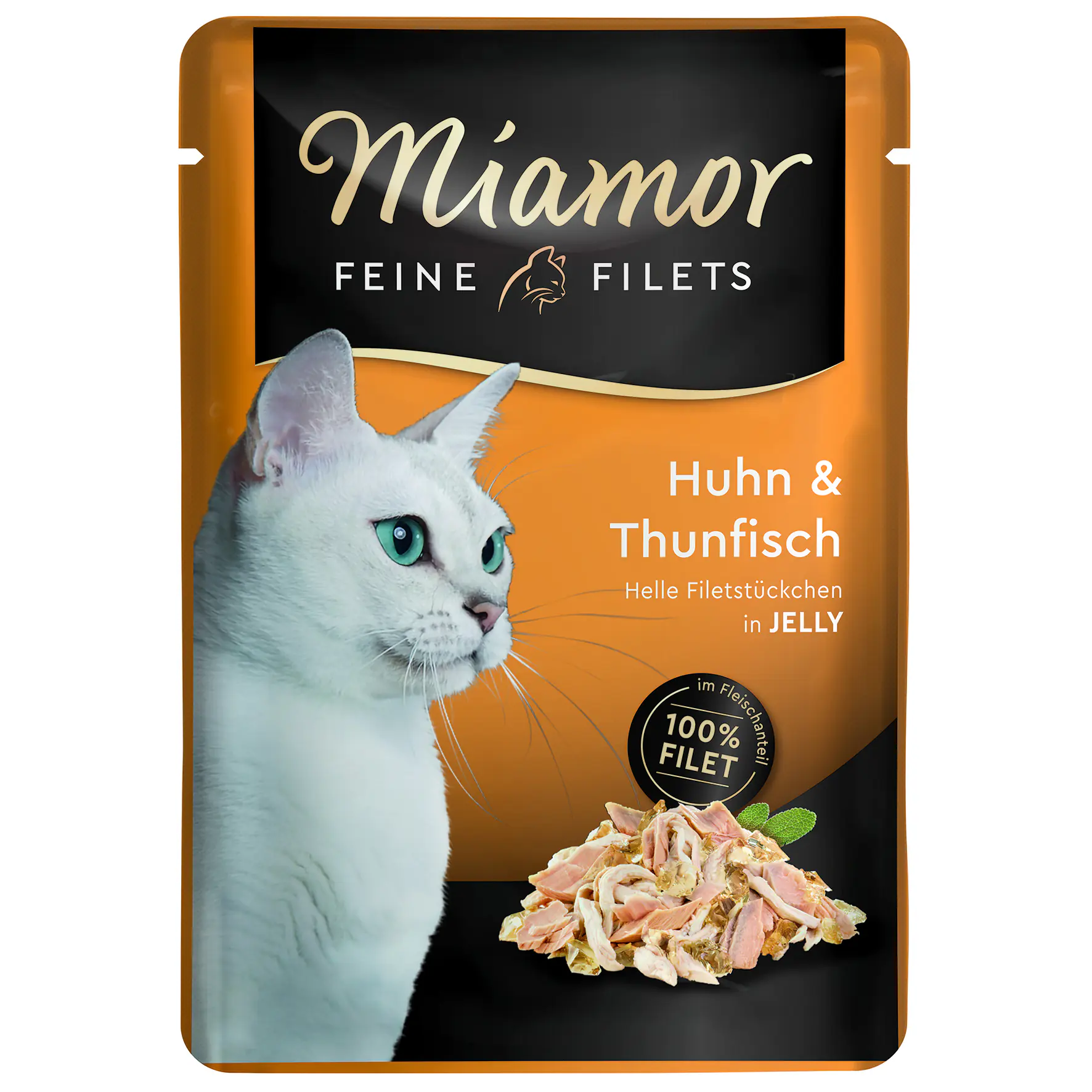 Miamor Katzennassfutter Huhn & Thunfisch 100 g Frischebeutel 100 g