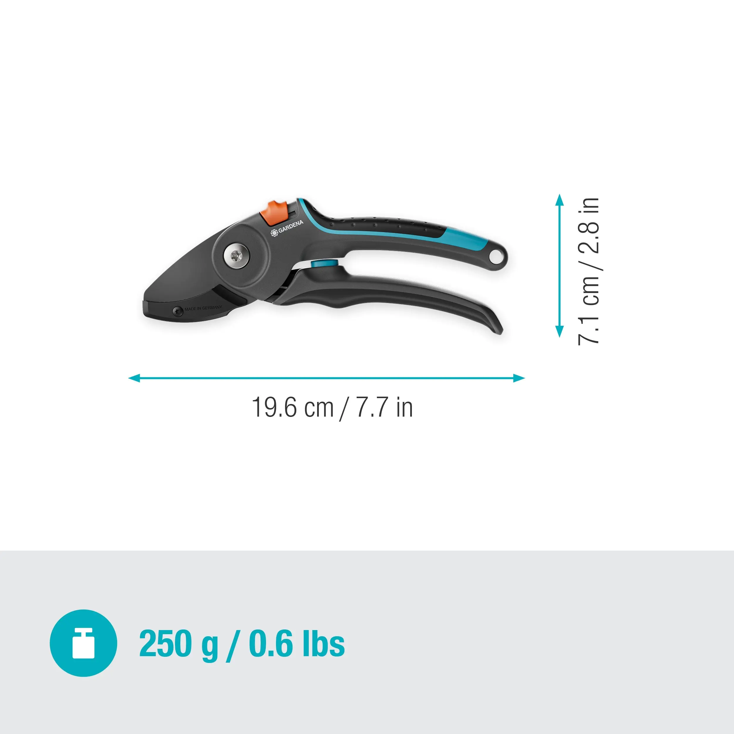 Gardena Gartenschere PremiumCut Pro für trockenes Holz