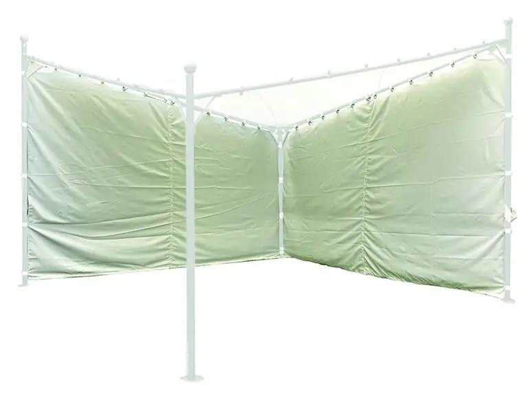 Siena Garden Seitenteile zu Pavillon Berlino 4 x 4 m weiß, 2 er Set Siena Garden Seitenteile zu Pavillon Berlino 4 x 4 m weiß, 2 er Set