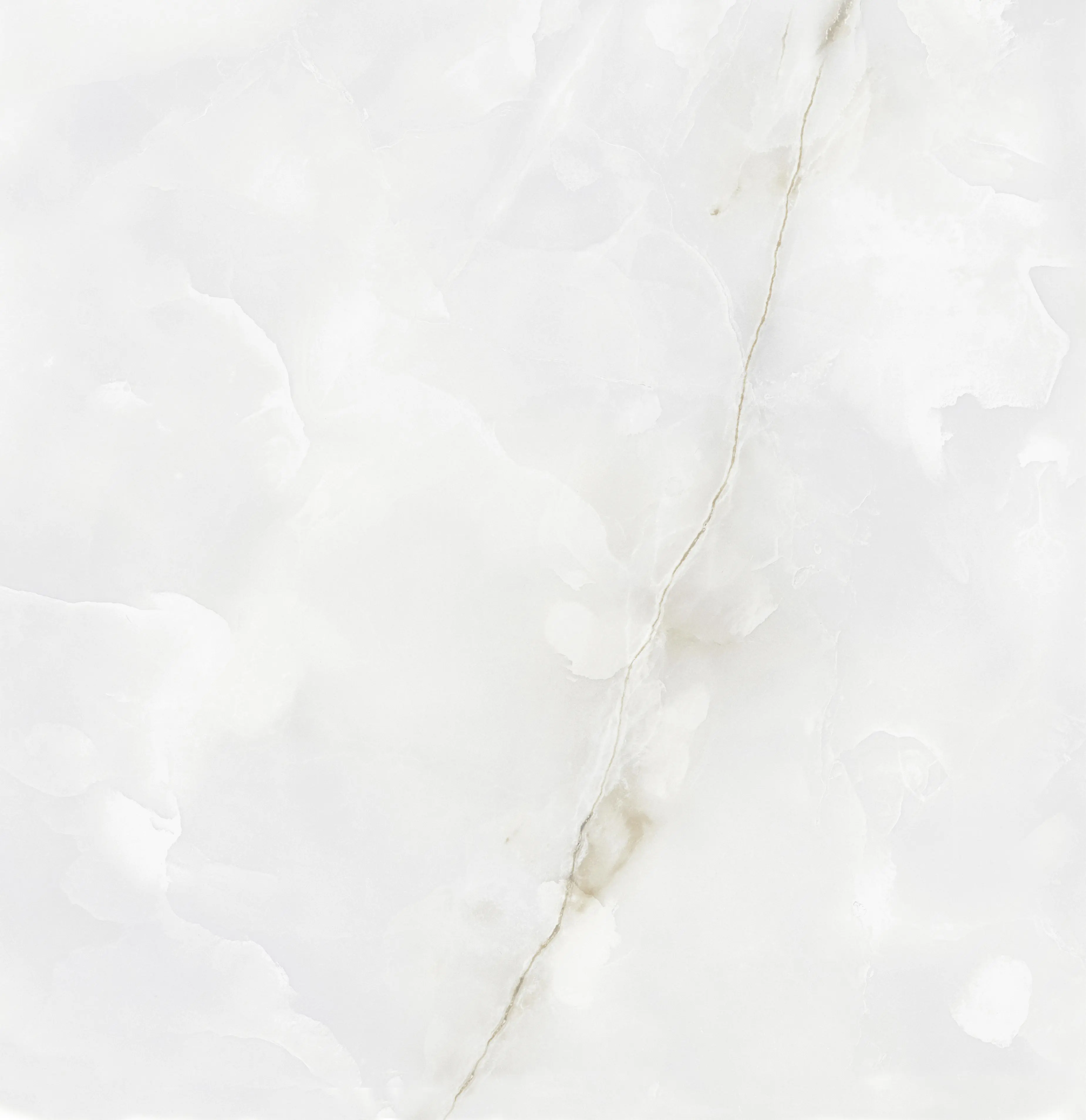 Bodenfliese Feinsteinzeug Bianco Christal 120 x 120 cm weiß