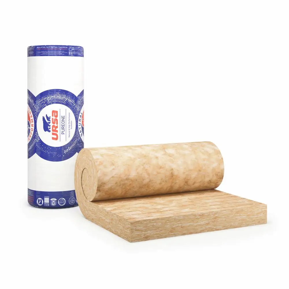 Ursa Pureone Klemmfilz Mineralwolle WLG 032 4000 x 1200 x 100 mm