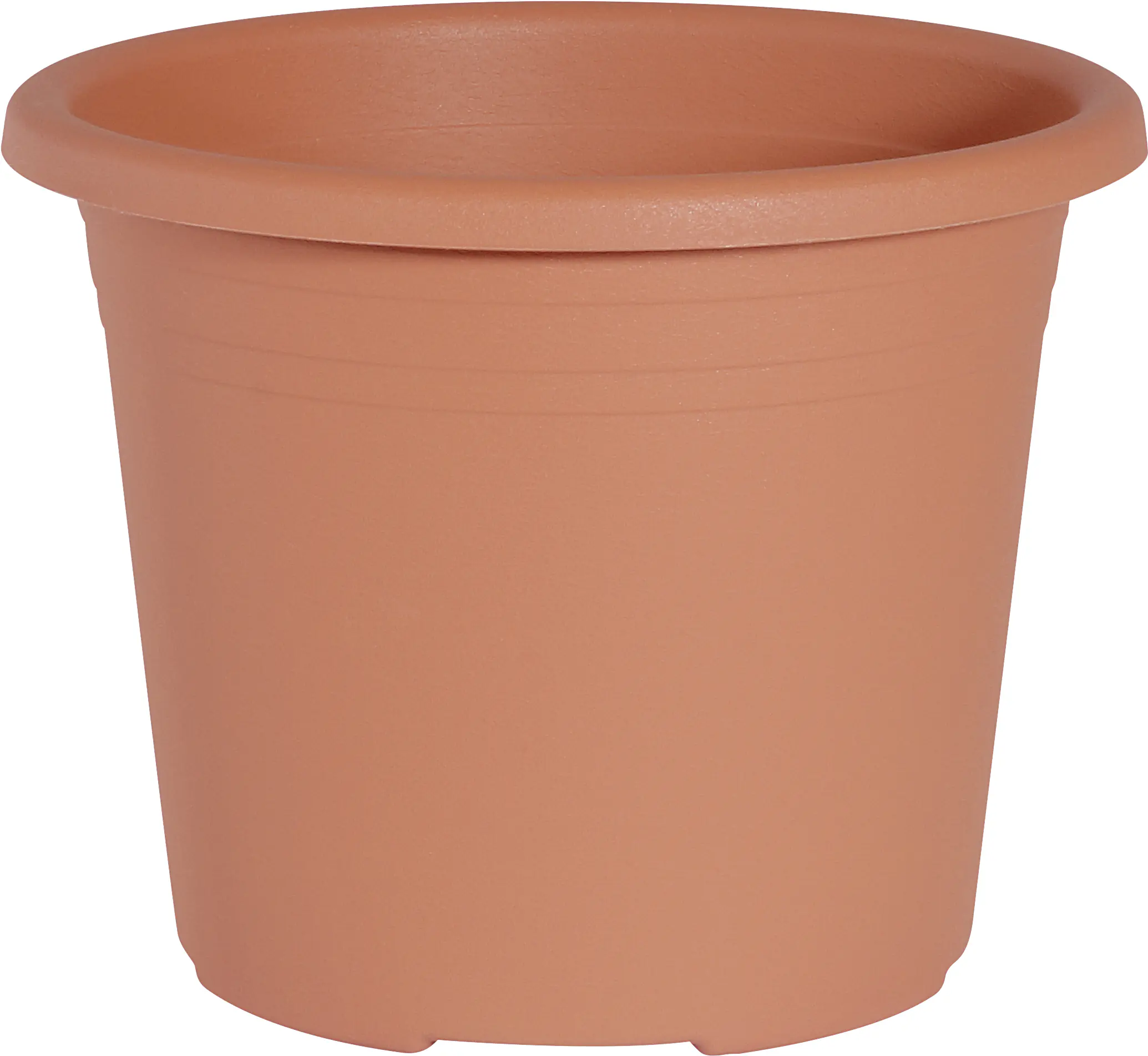 Geli Pflanztopf Cylindro Kunststoff anthrazit Ø 20 x 16 cm 