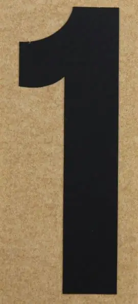 Conacord Klebezahl 55 x 50 mm