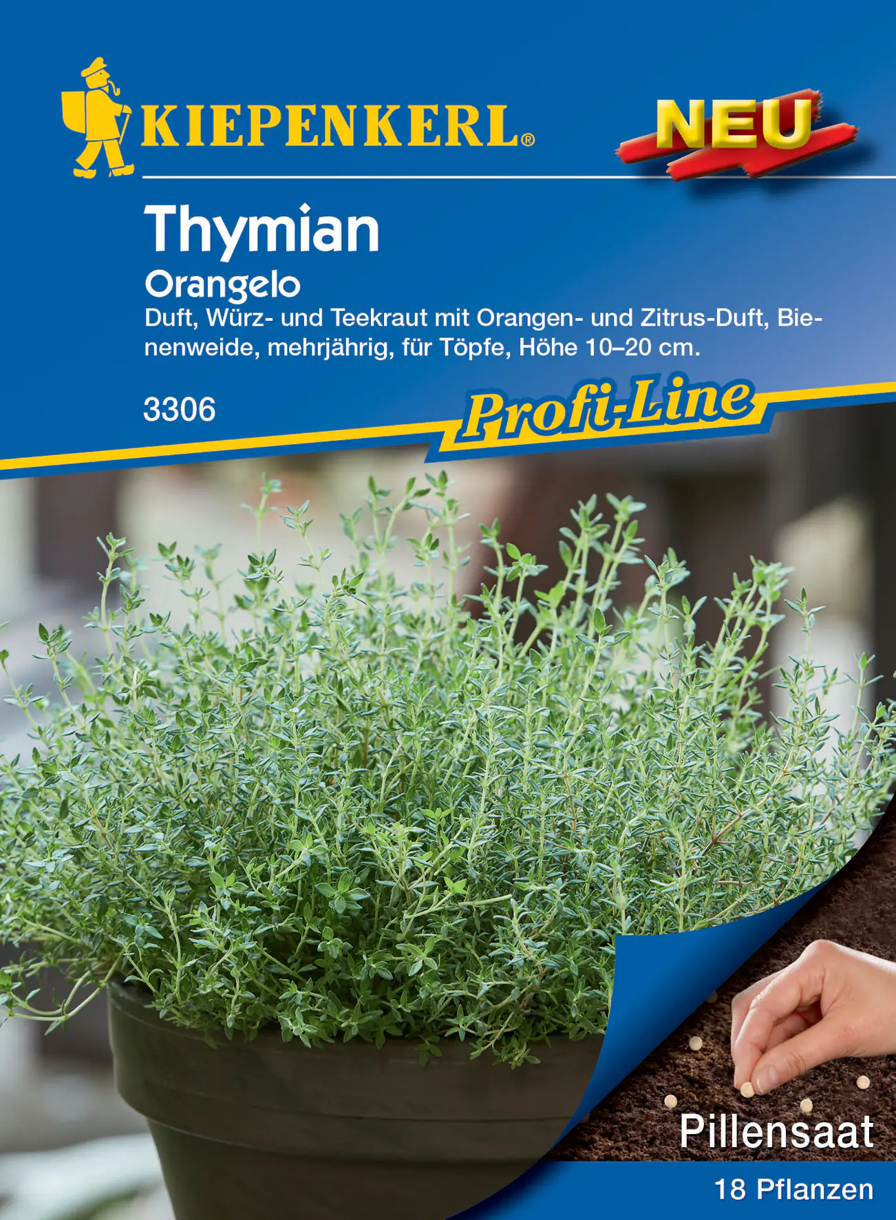 Kiepenkerl Thymian Orangelo Pillensaat Kiepenkerl Thymian Orangelo Pillensaat