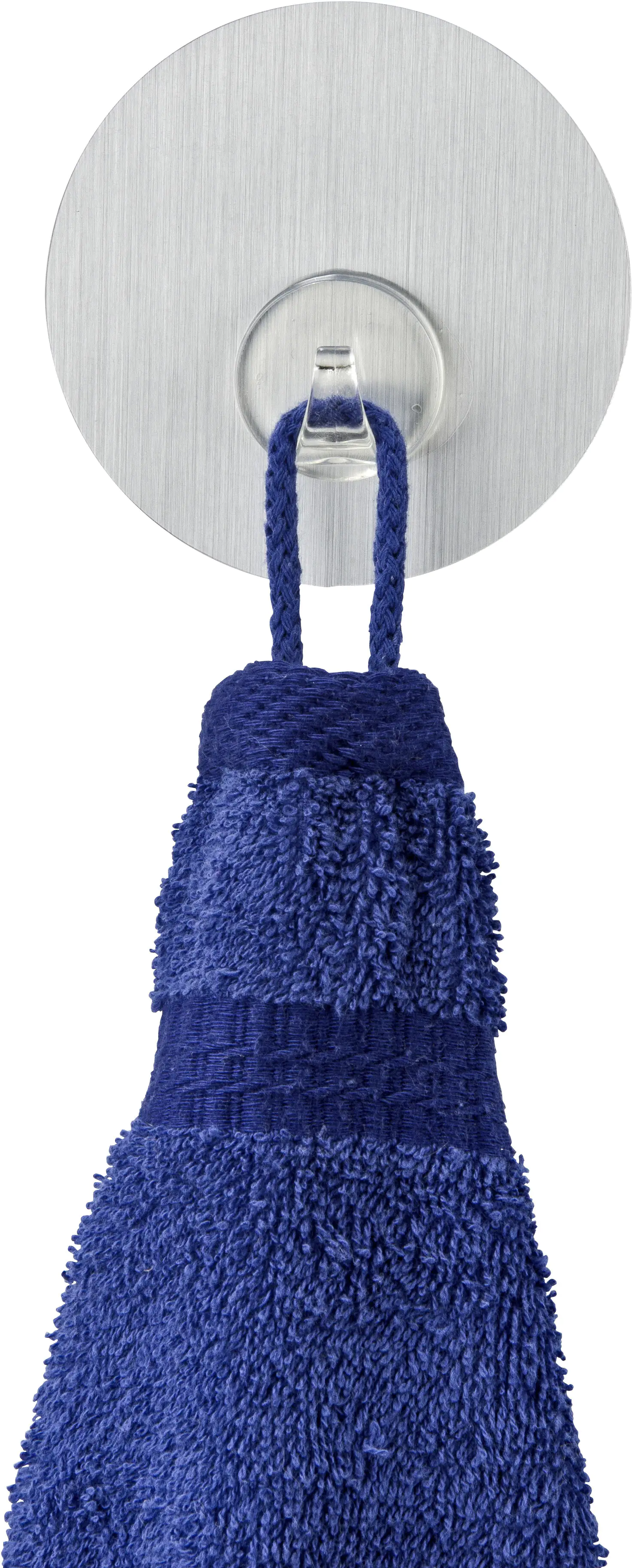 Wenko Static-Loc Wandhaken Uno Kunststoff, silber