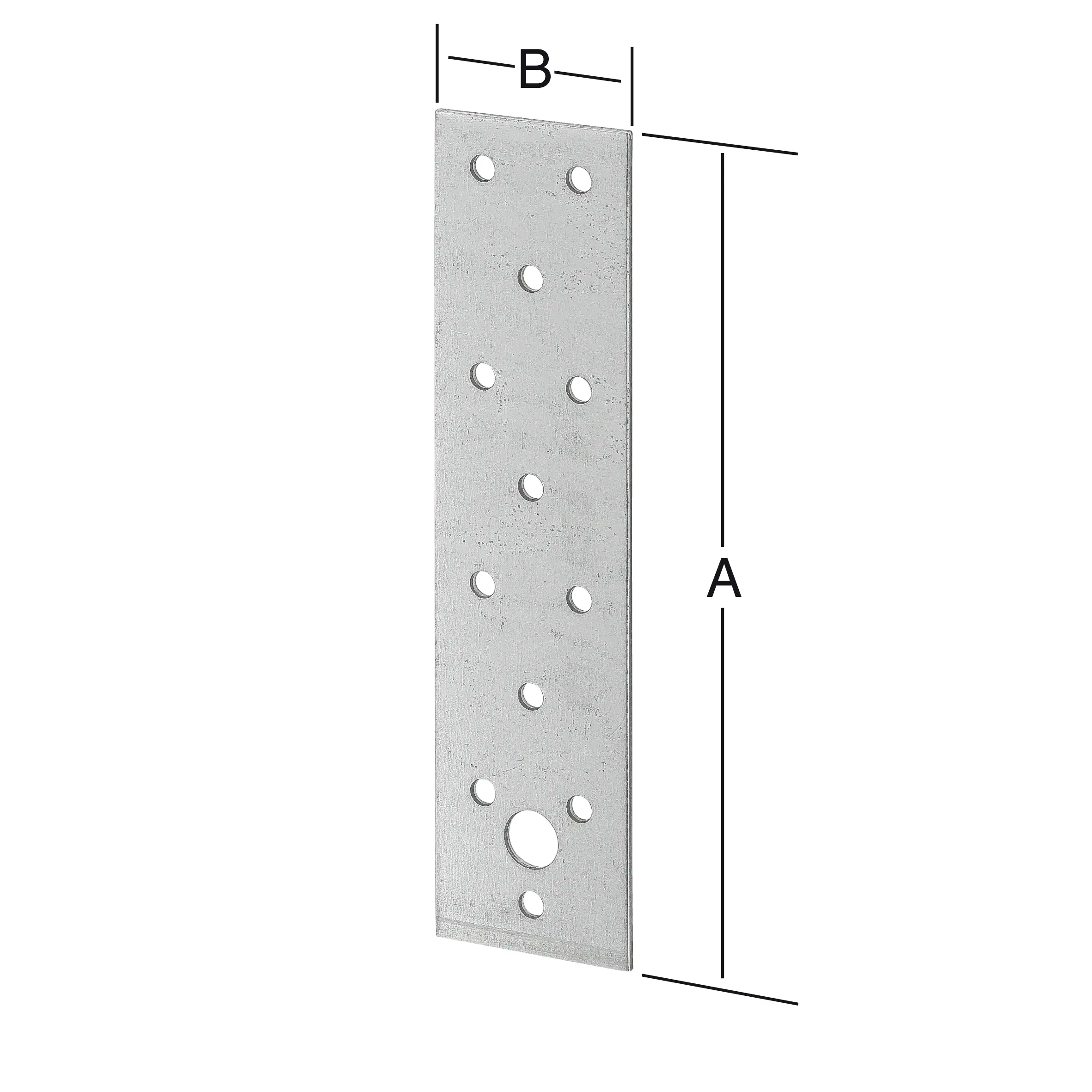 Vormann Lochplatten sendzimir verzinkt 160 x 40 mm