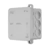 REV Aufputz-Abzweigkasten IP54 75 x 75 x 40 mm grau 10er Pack REV Aufputz-Abzweigkasten IP54 75 x 75 x 40 mm grau 10er Pack