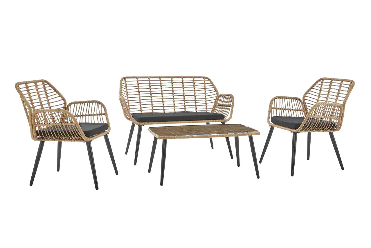 TrendLine Loungeset Larisa 4-teilig TrendLine Loungeset Larisa 4-teilig