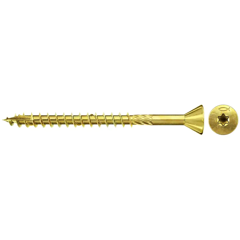 Fischer MDF-Plattenschraube 4,0 x 50 mm TX 20 Senkkopf Teilgewinde 200 Stück Fischer MDF-Plattenschraube 4,0 x 50 mm TX 20 Senkkopf Teilgewinde 200 Stück