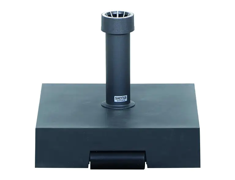 Siena Garden Betonständer eckig 40 kg, anthrazit Siena Garden Betonständer eckig 40 kg, anthrazit