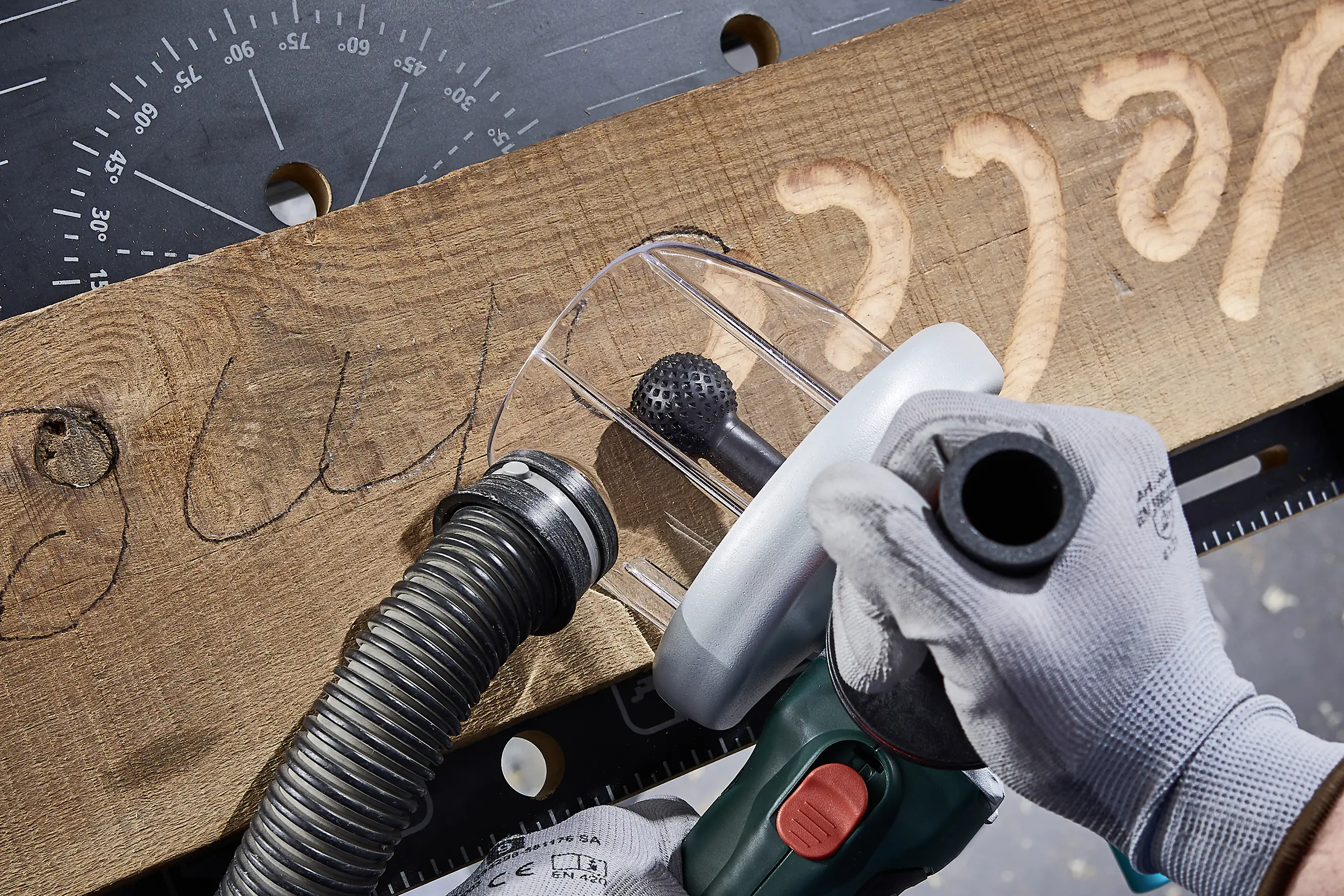 Wolfcraft Kugelraspel für Winkelschleifer 31,5 mm