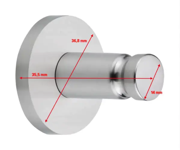 Tesa Handtuchhaken MOON zum Kleben