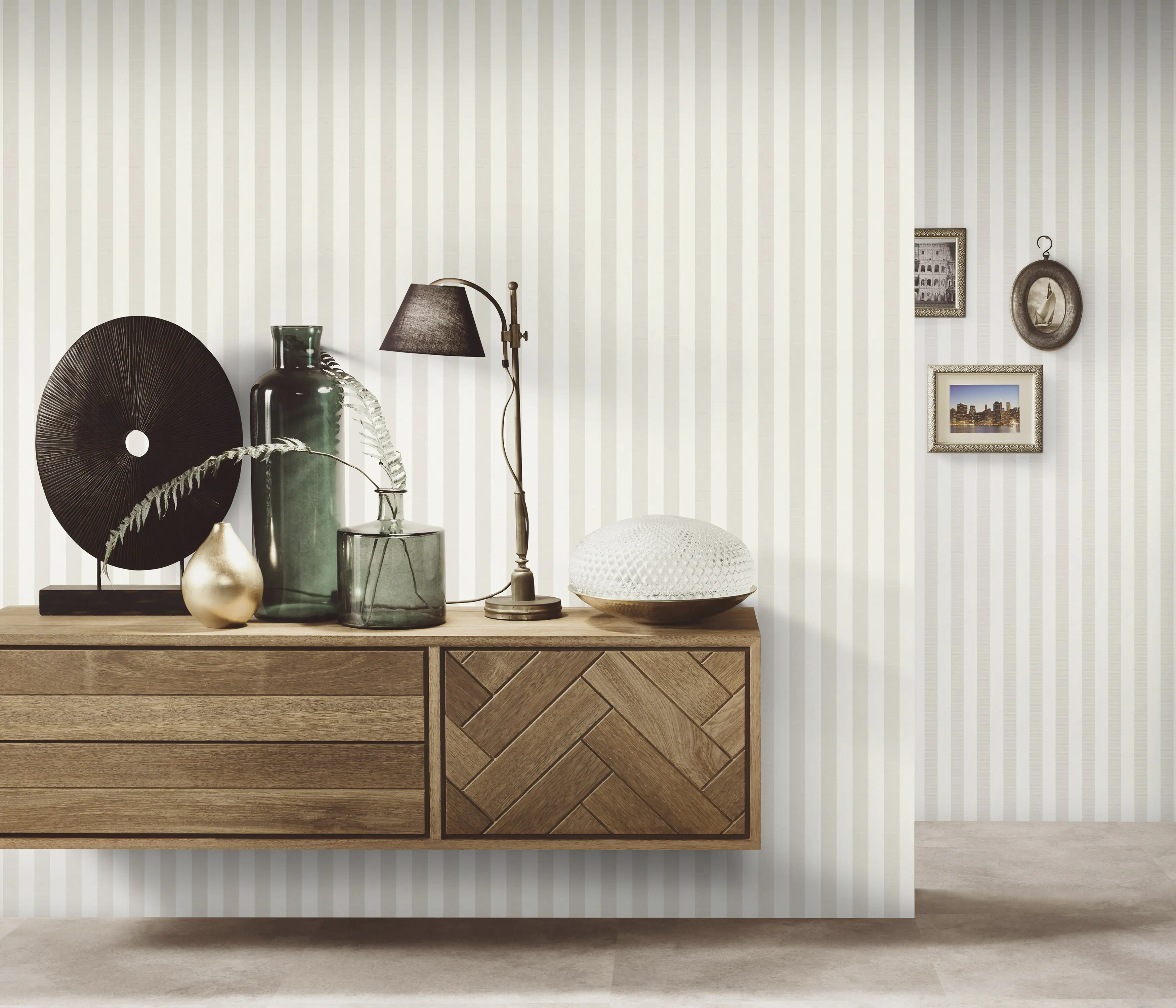 Erismann Vliestapete Grafisch beige 10,05 x 0,53 m