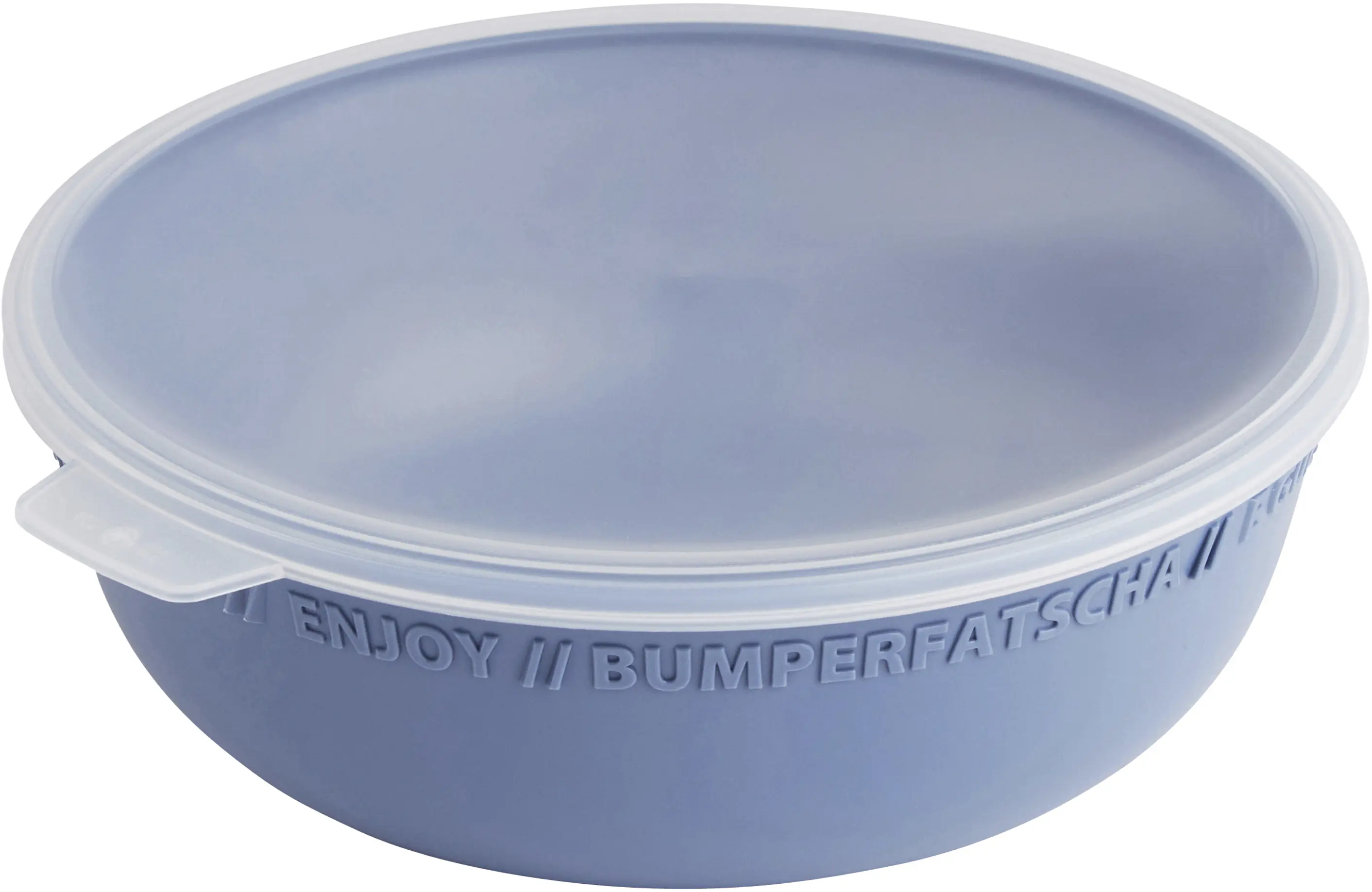 Rotho Schüssel mit Deckel 0,35 L Tresa horizon blau