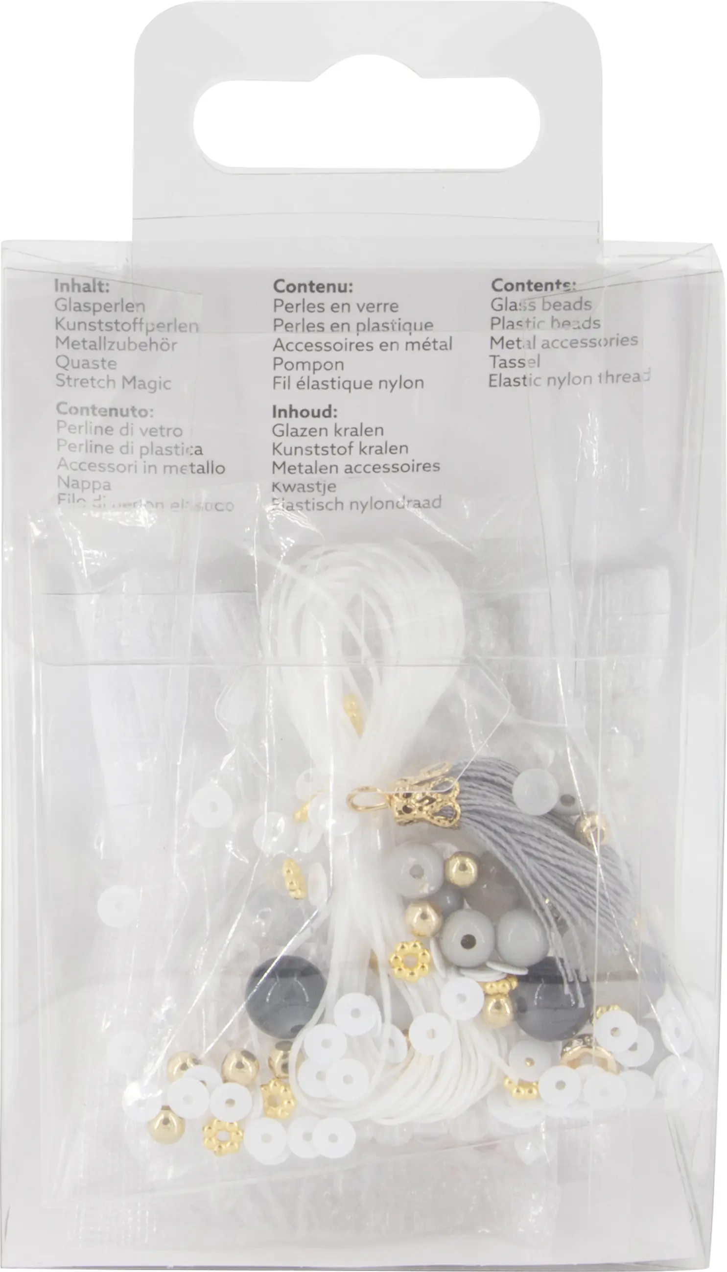 Glorex Armband-Set für 6-9 Armbänder DIY grau