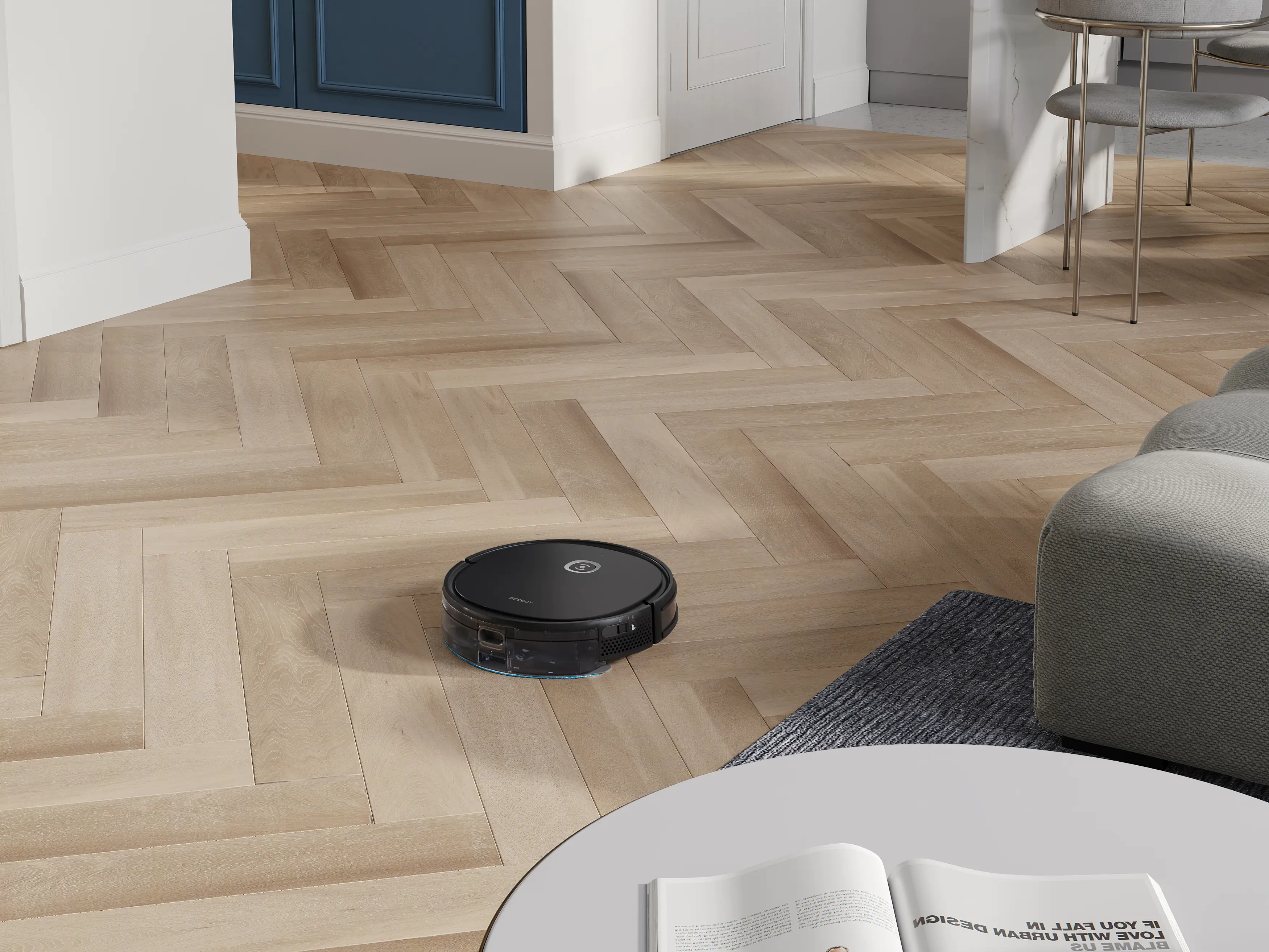 ECOVACS Saugroboter DEEBOT U2 PRO 2-in-1 Saug- und Wischroboter