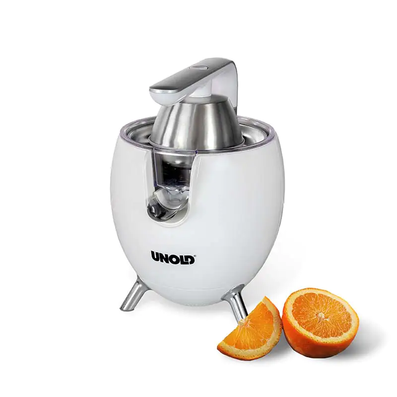 4011689781308_6 Unold Zitruspresse Power Juicy 300 Watt, weiß