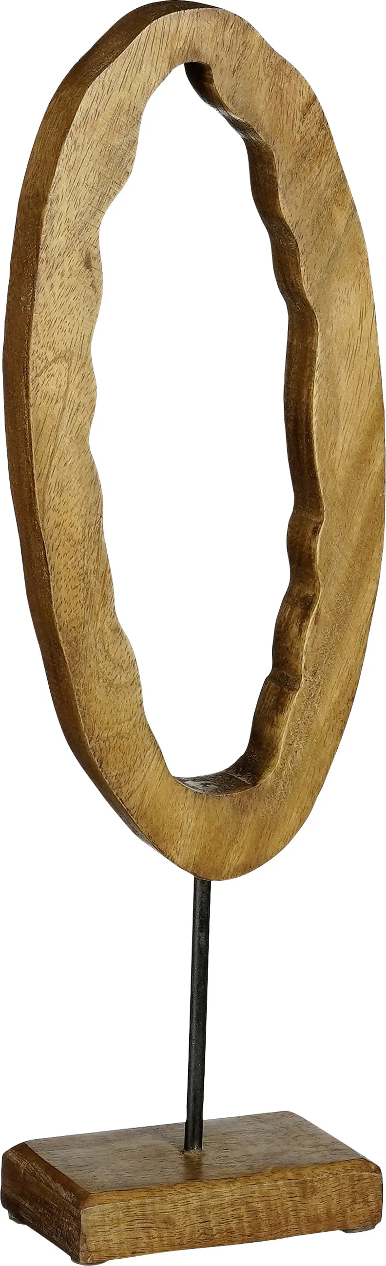 Mica Decorations Dekoration Perla mango Holz 41 x 14 x 7 cm braun