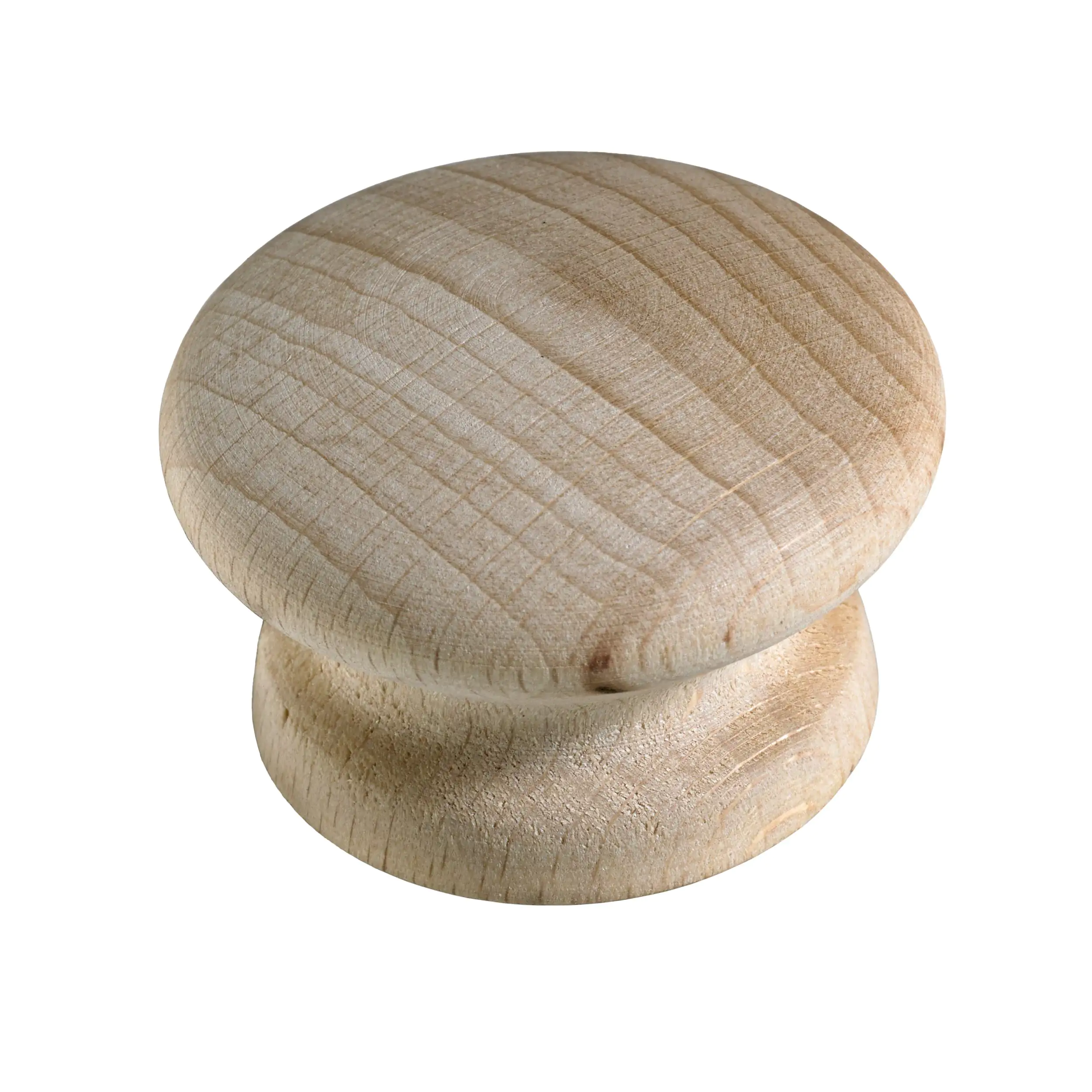 Hettich Möbelknopf Buche roh Ø 44,0 mm - 1 Stück