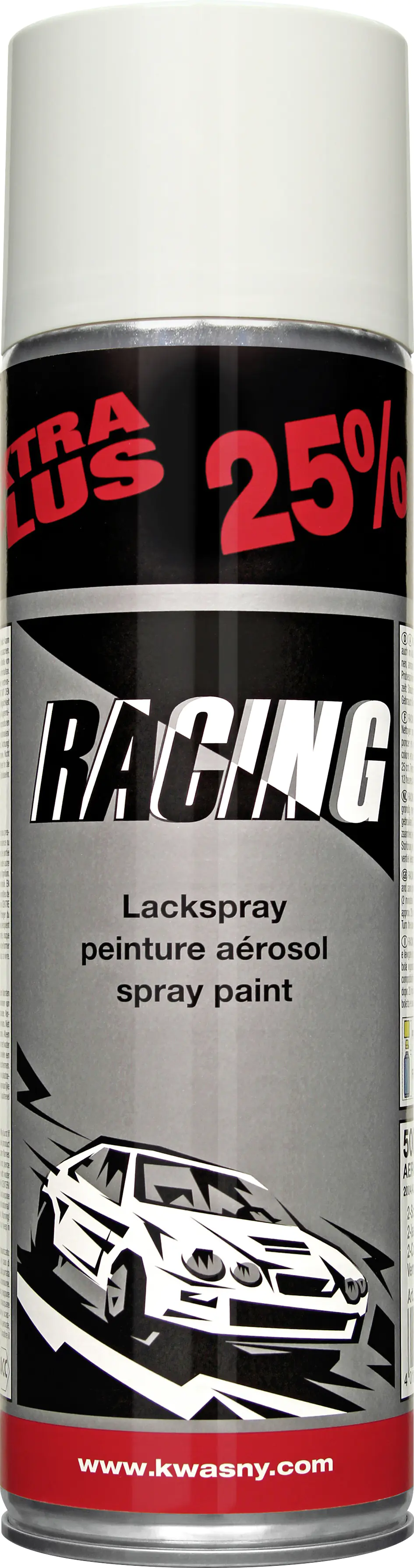 Auto-K Racing Lackspray weiß glanz Aktionsgröße 500ml Auto-K Racing Lackspray weiß glanz Aktionsgröße 500ml